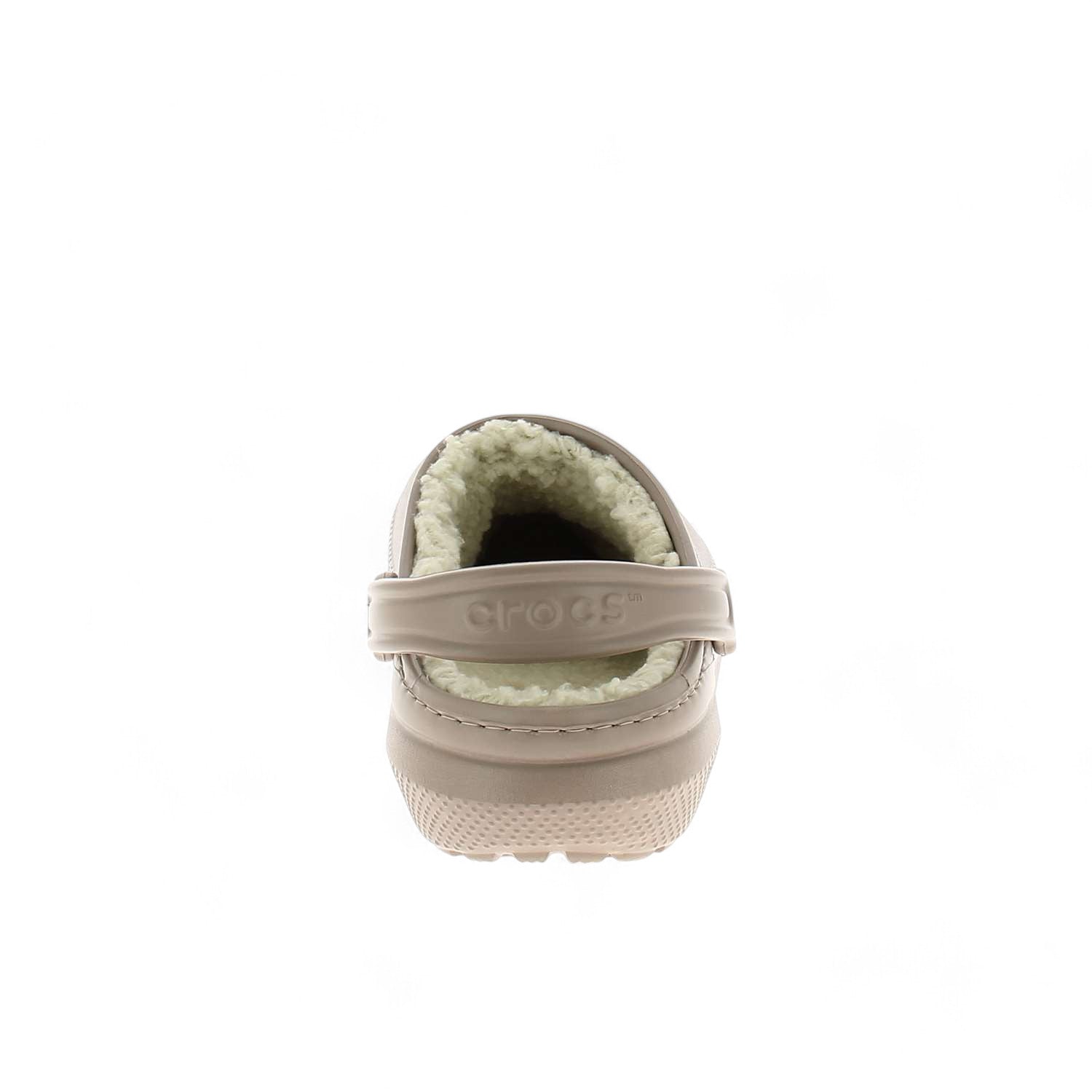 Tongs et crocs Femme CROCS CLASSIC LINED CLOG Beige