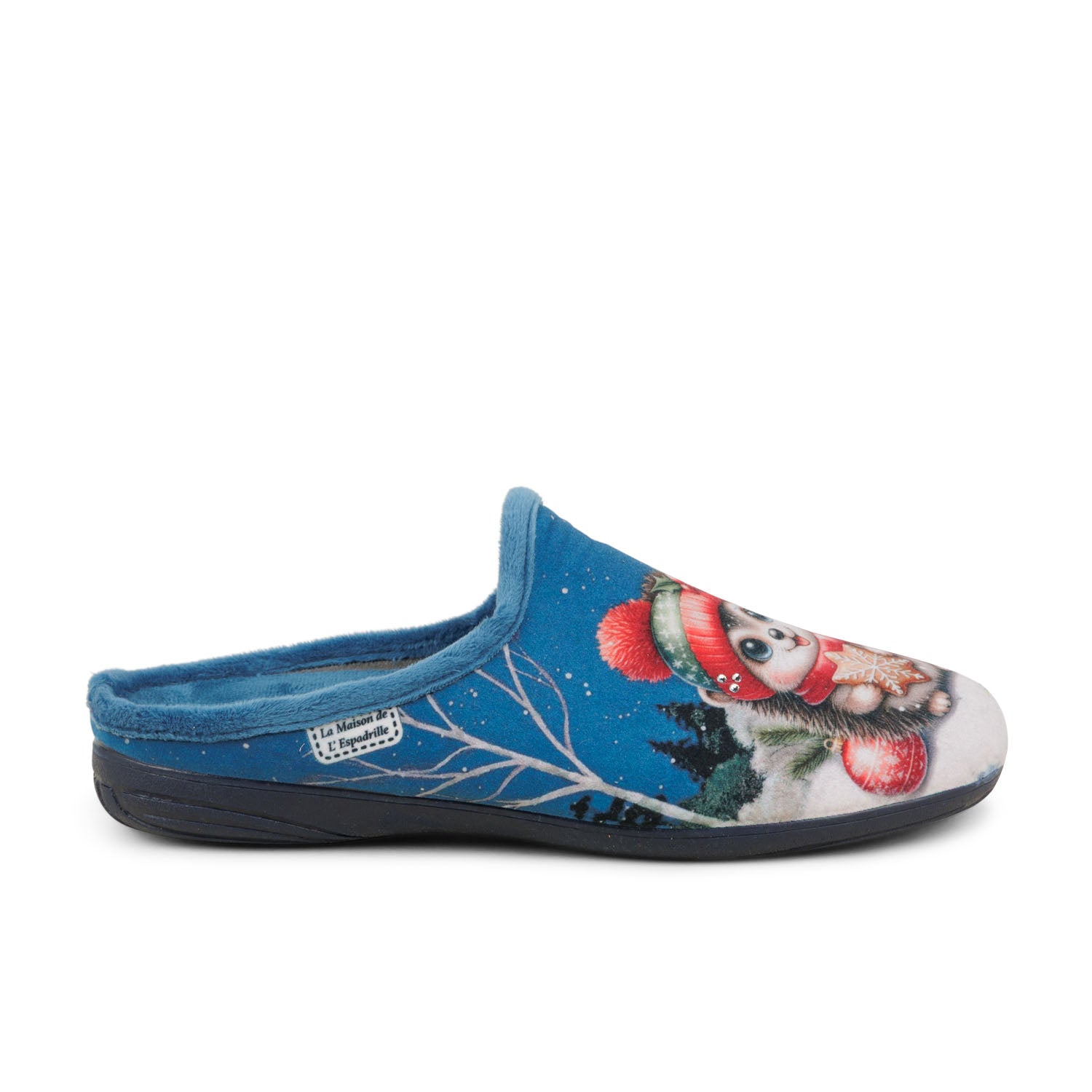 Chaussons Femme LA MAISON DE L'ESPADRILLE HERIMULE Bleu