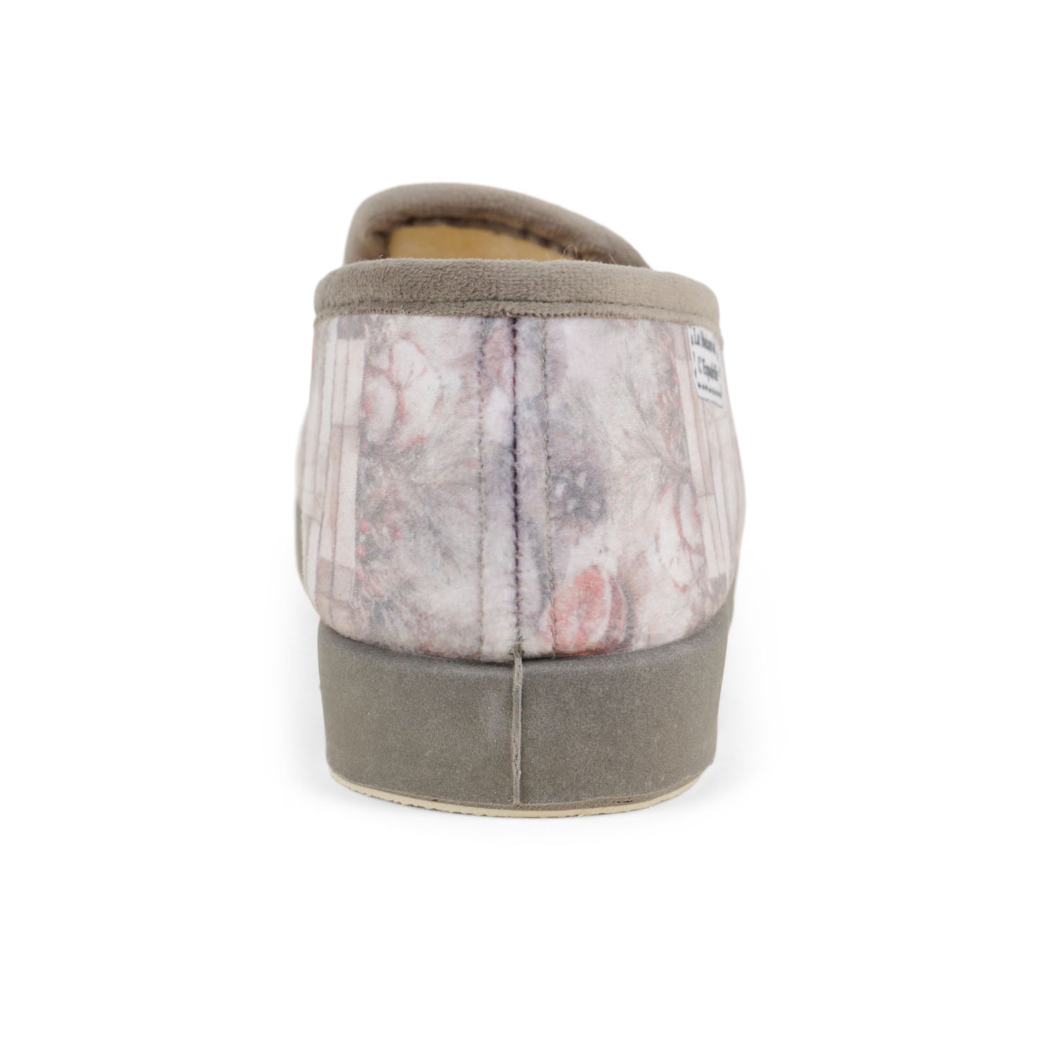 Chaussons Femme LA MAISON DE L'ESPADRILLE LUTIN CHAR Gris