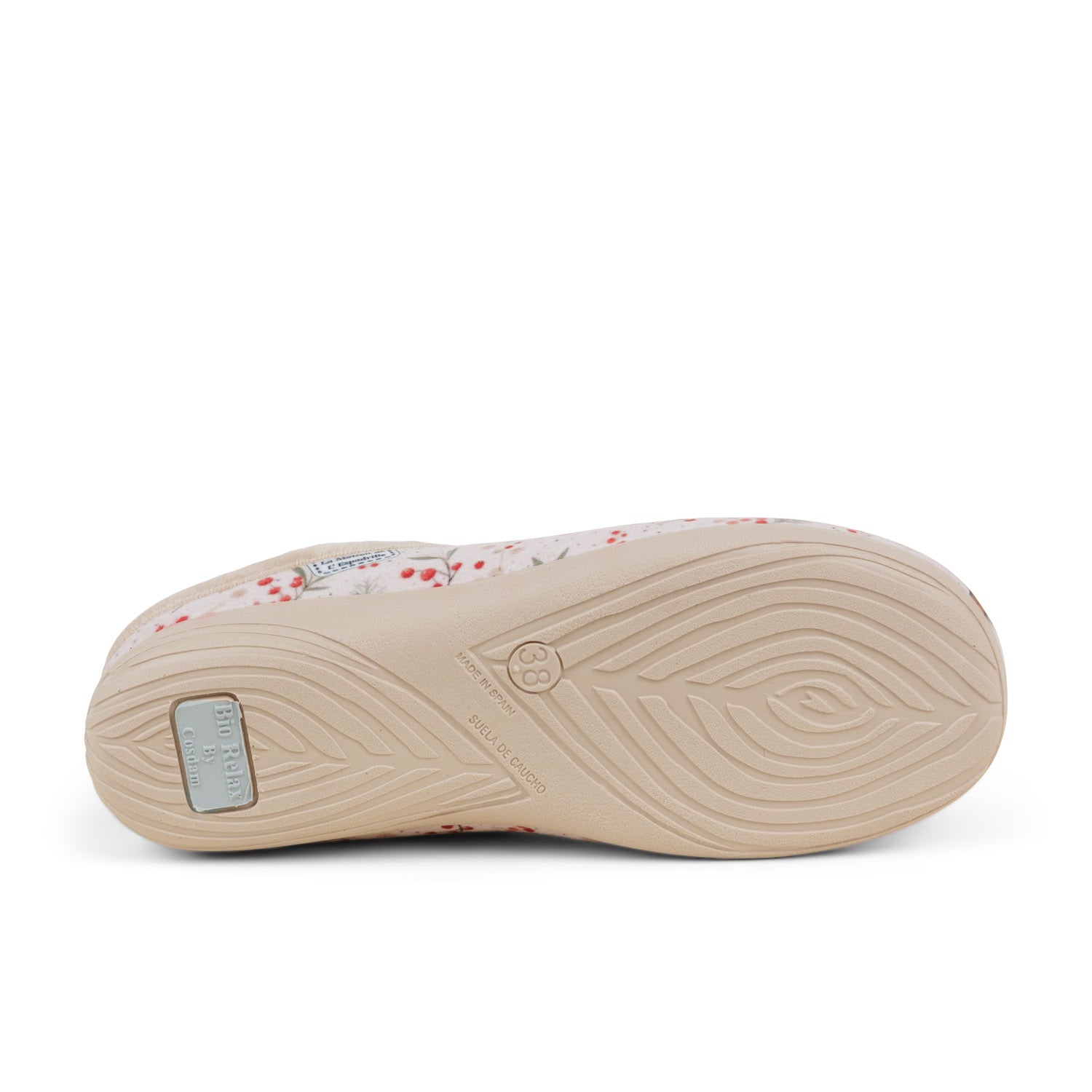 Chaussons Femme LA MAISON DE L'ESPADRILLE RENNES MULE Beige