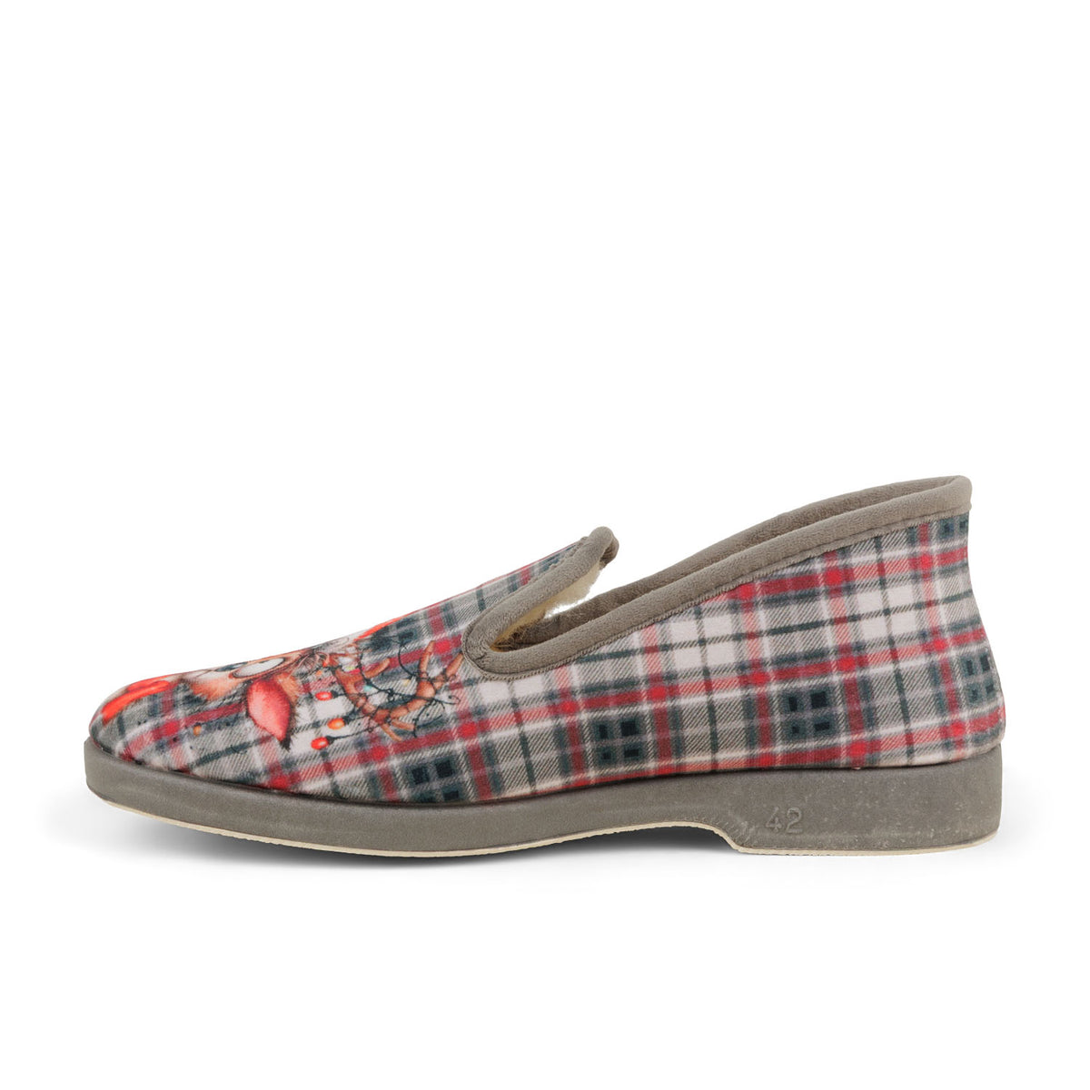 Chaussons Homme LA MAISON DE L'ESPADRILLE REINDEER CHAR Gris