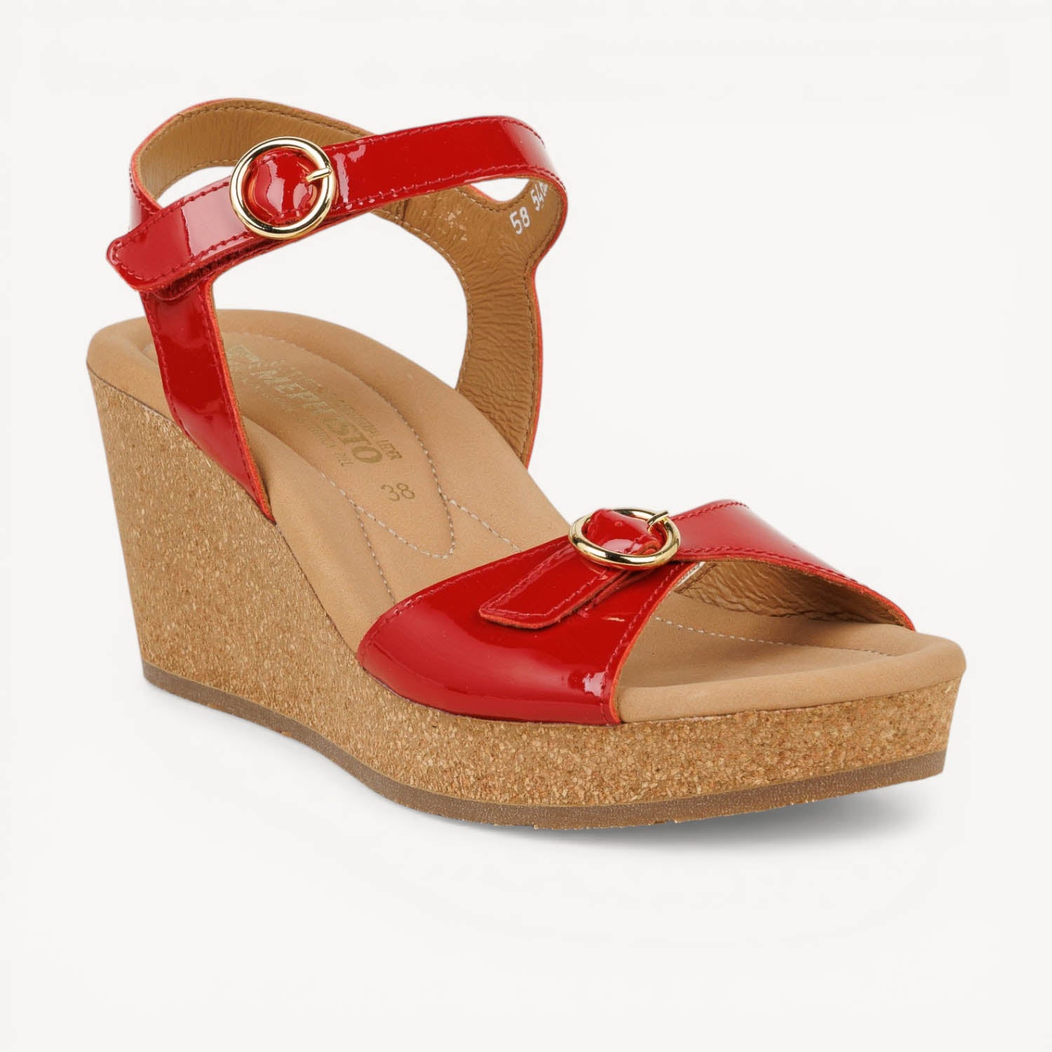 Sandales Femme MEPHISTO NATALYA Rouge