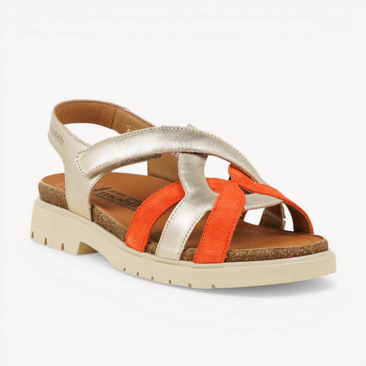 Sandales Femme MOBILS BY MEPHISTO SWAY Or/Bronze
