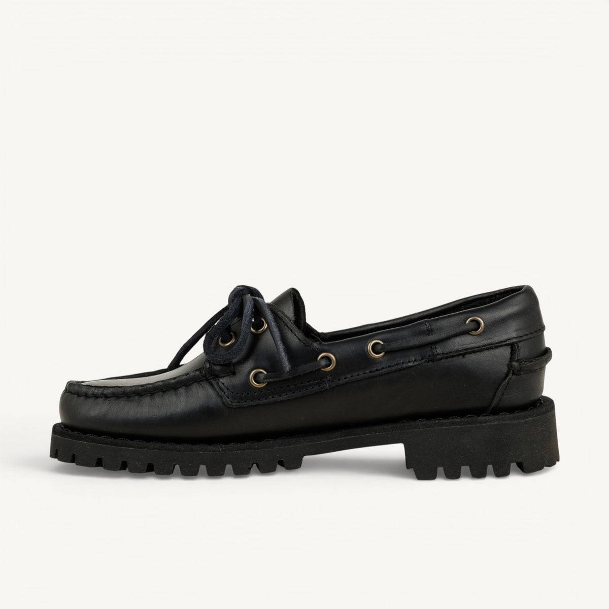 Chaussures bateau Femme SEBAGO RANGER WAXY WOMAN Noir