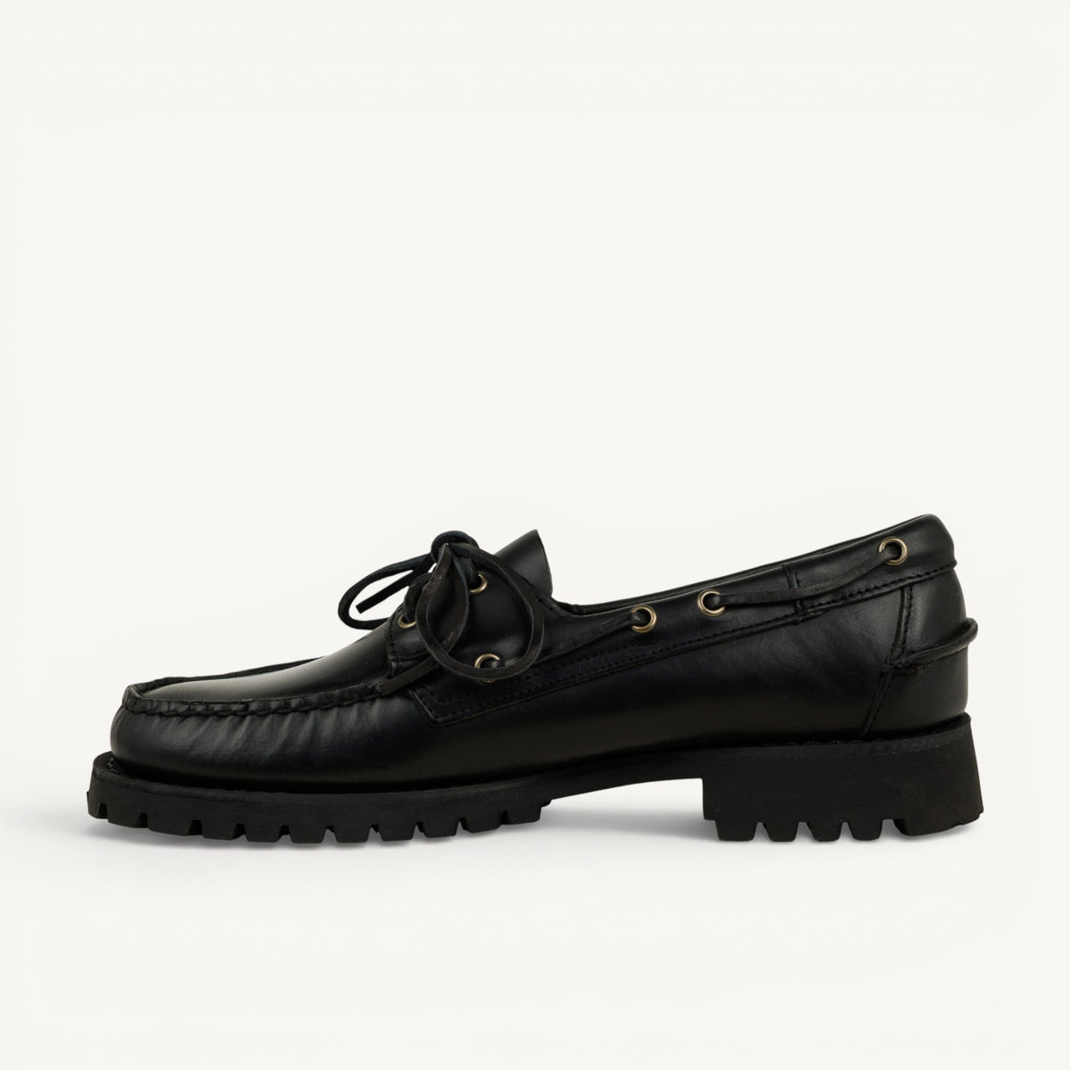 Chaussures bateau Homme SEBAGO RANGER WAXY MAN Noir