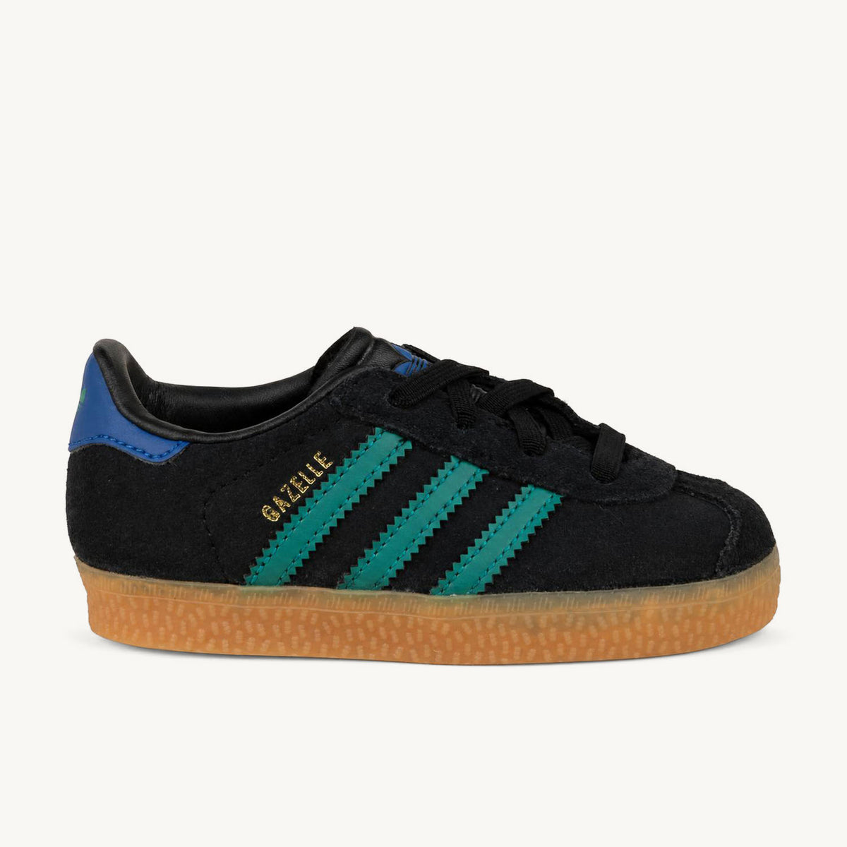 Sneakers Enfant ADIDAS GAZELLE ELASTIQUÉ Noir