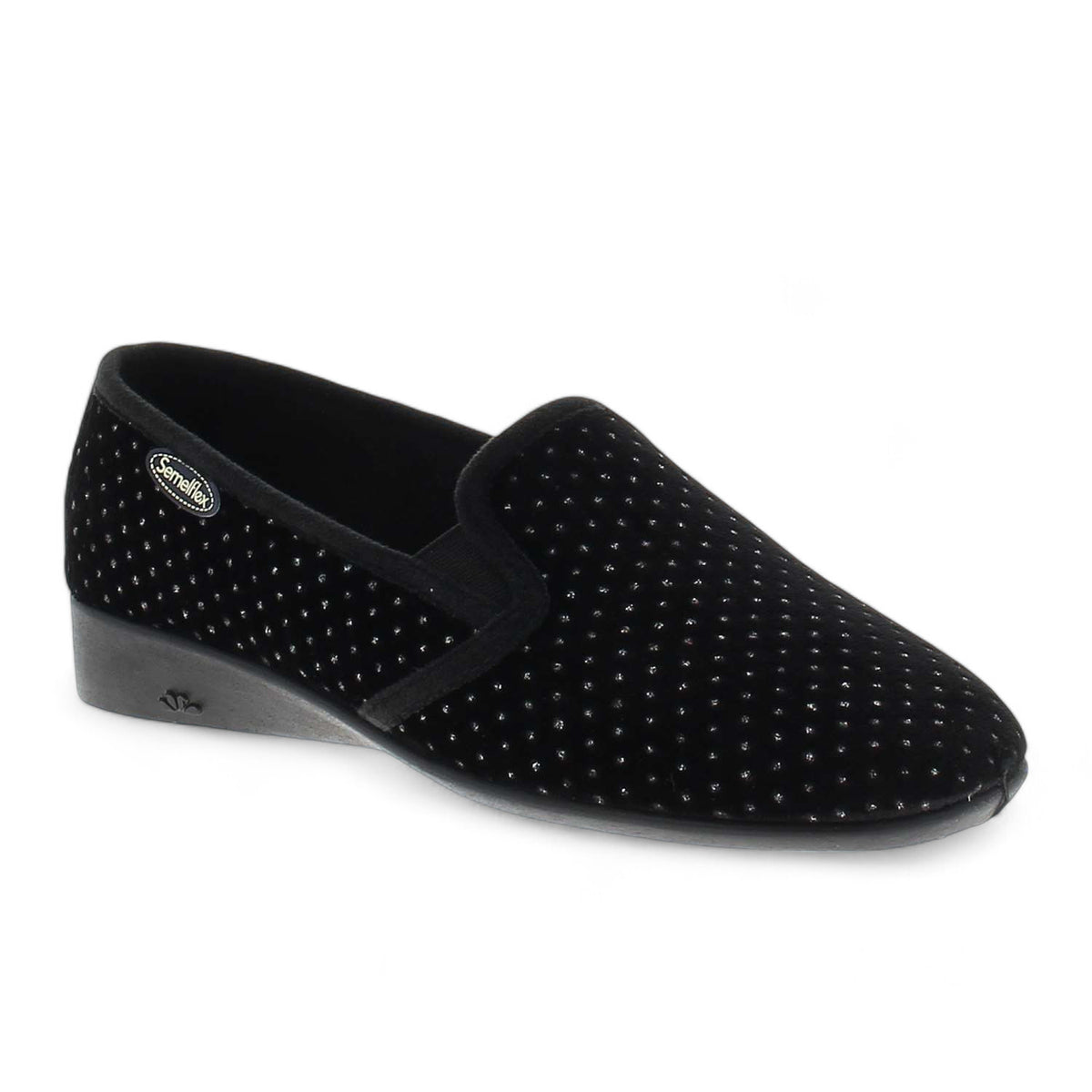 Chaussons Femme SEMELFLEX MARIE CHRISTINE Noir
