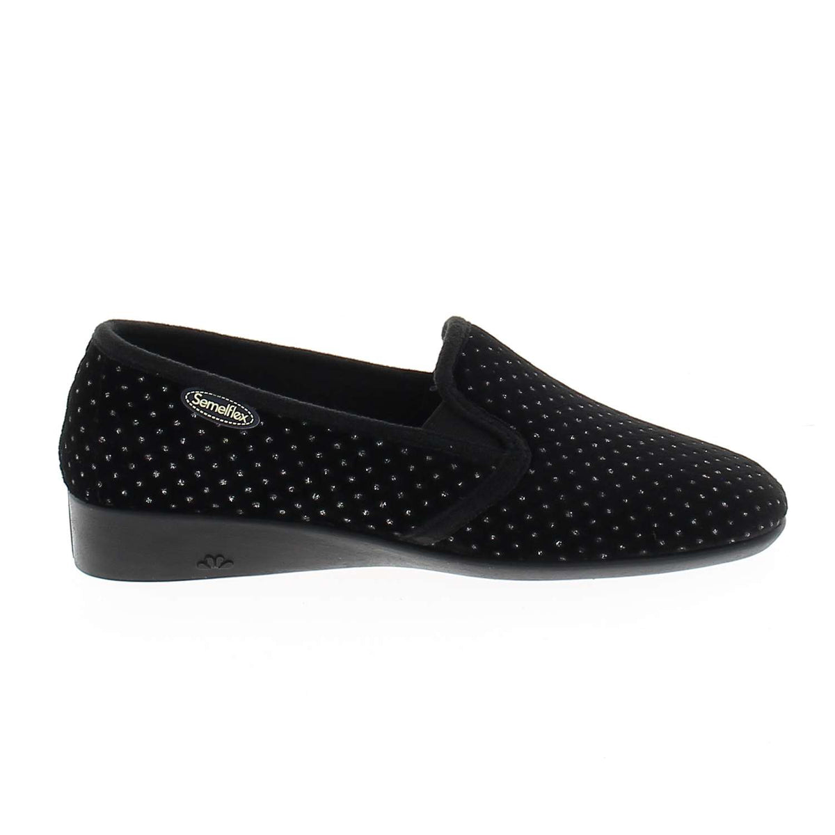 Chaussons Femme SEMELFLEX MARIE CHRISTINE Noir