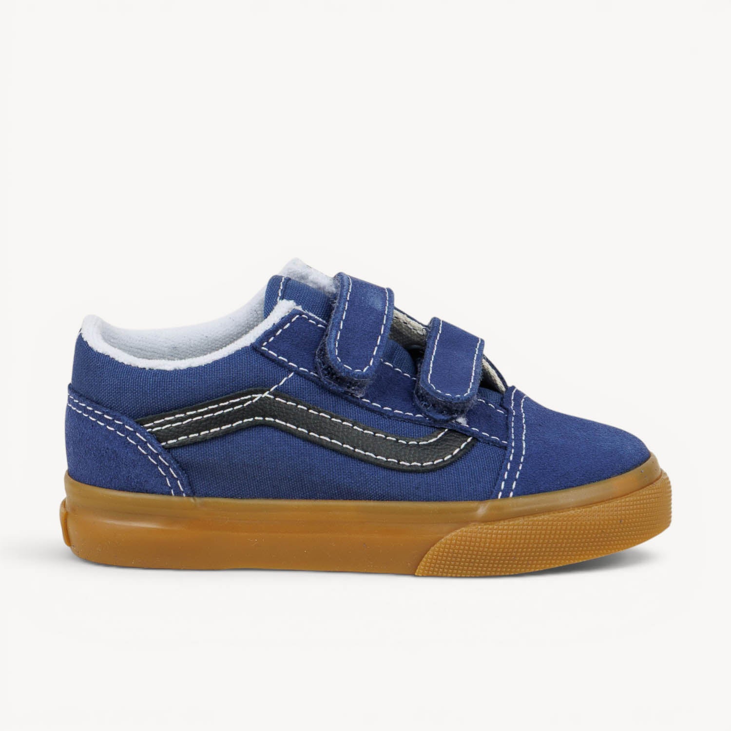 Sneakers Enfant VANS OLD SKOOL V GUM Bleu