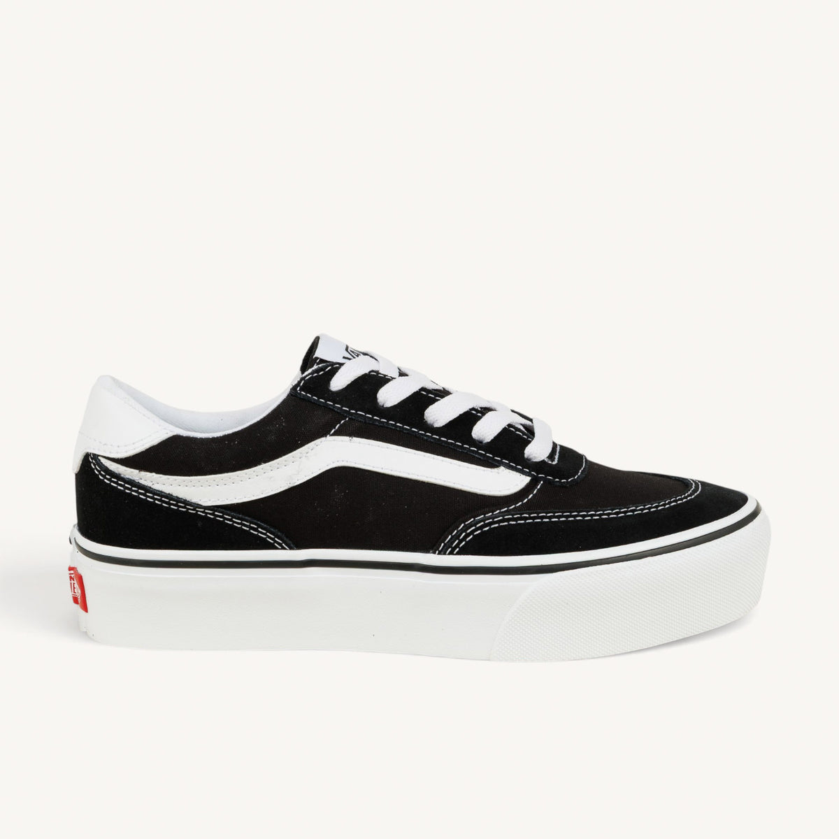 Sneakers Femme VANS BROOKLYN LS PLAT Noir
