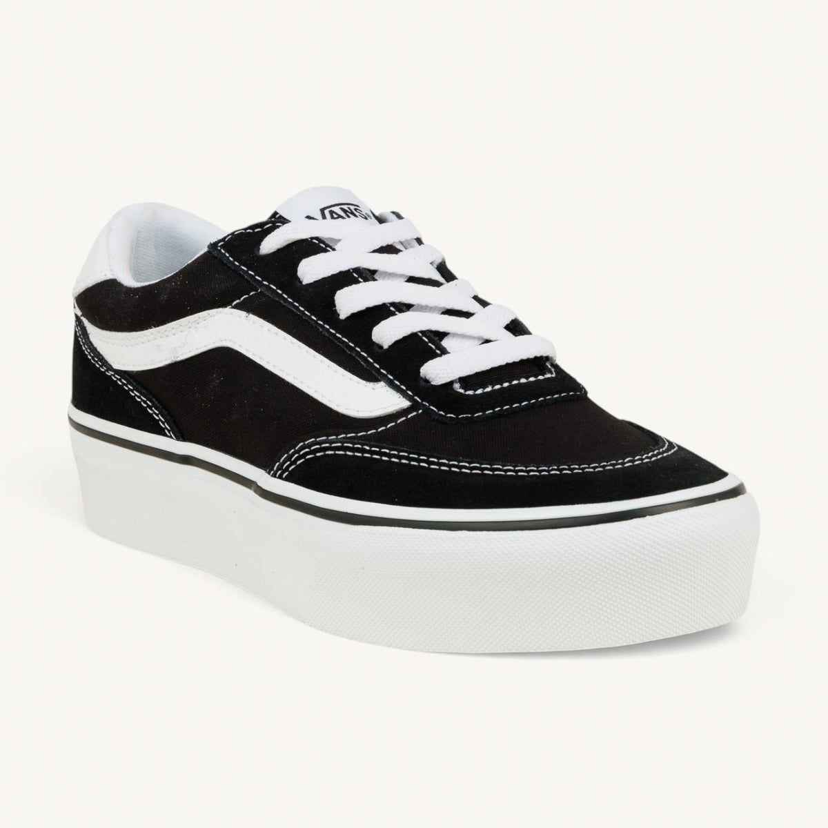 Sneakers Femme VANS BROOKLYN LS PLAT Noir