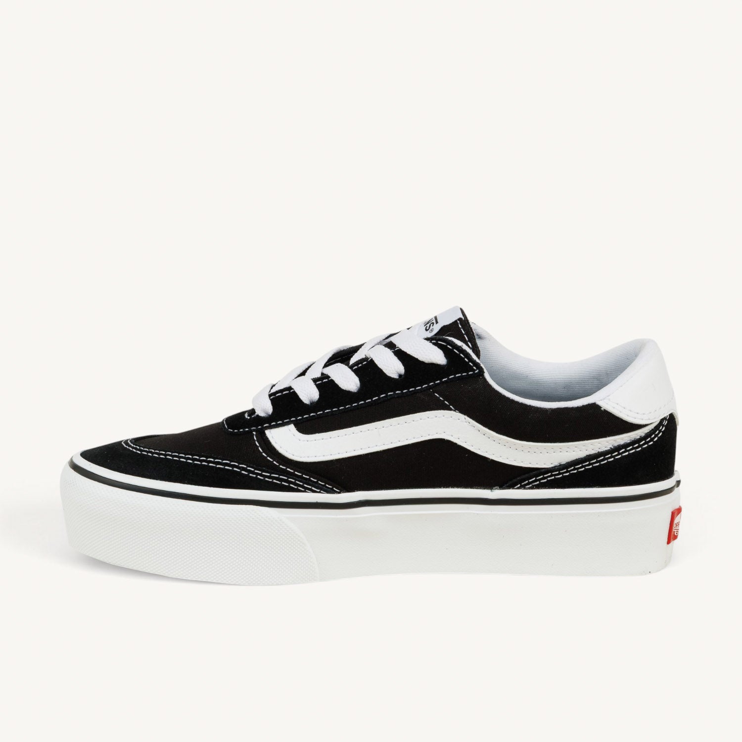 Sneakers Femme VANS BROOKLYN LS PLAT Noir
