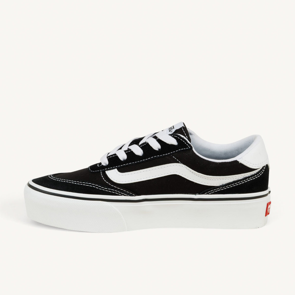 Sneakers Femme VANS BROOKLYN LS PLAT Noir