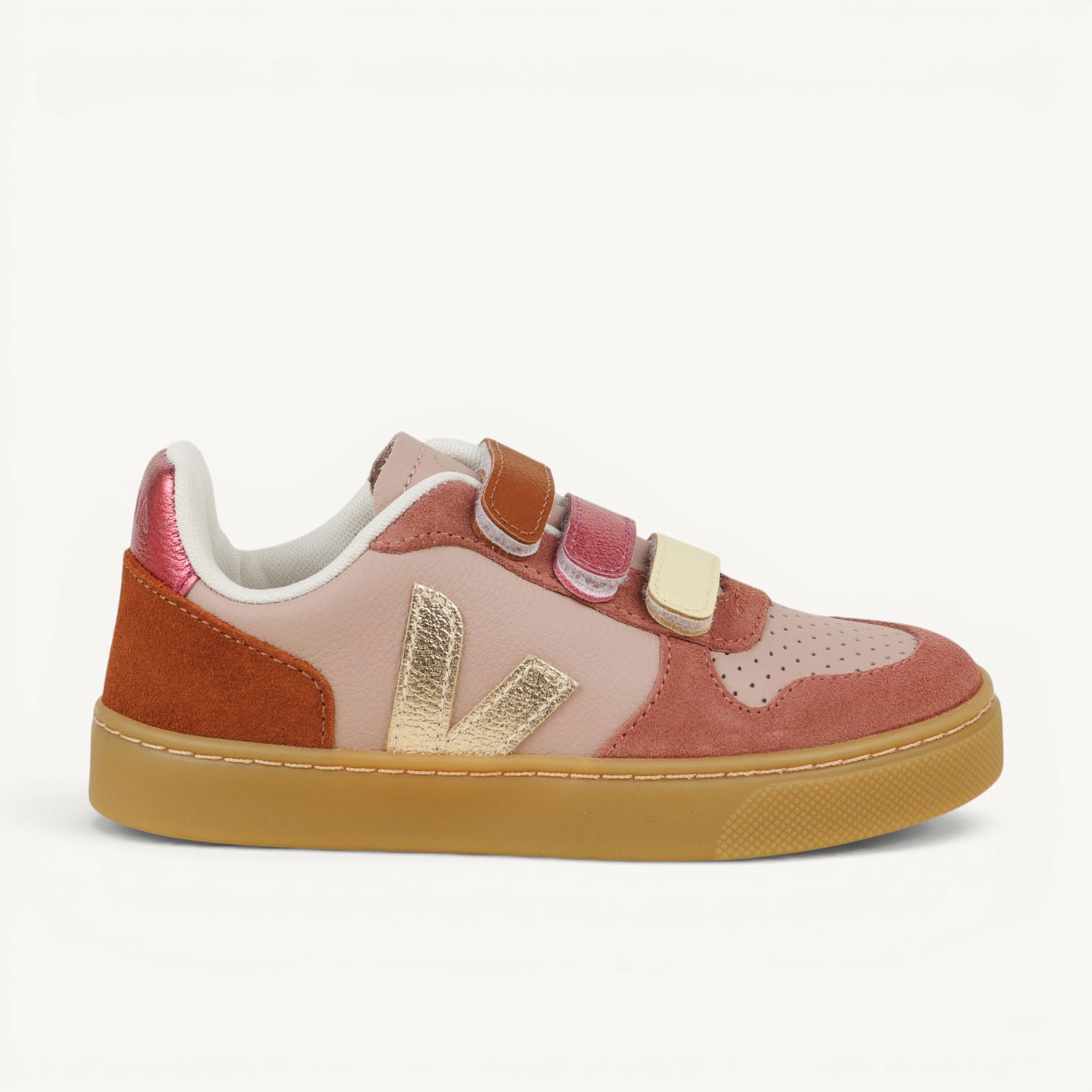 Sneakers Enfant VEJA SMALL V10 Rose