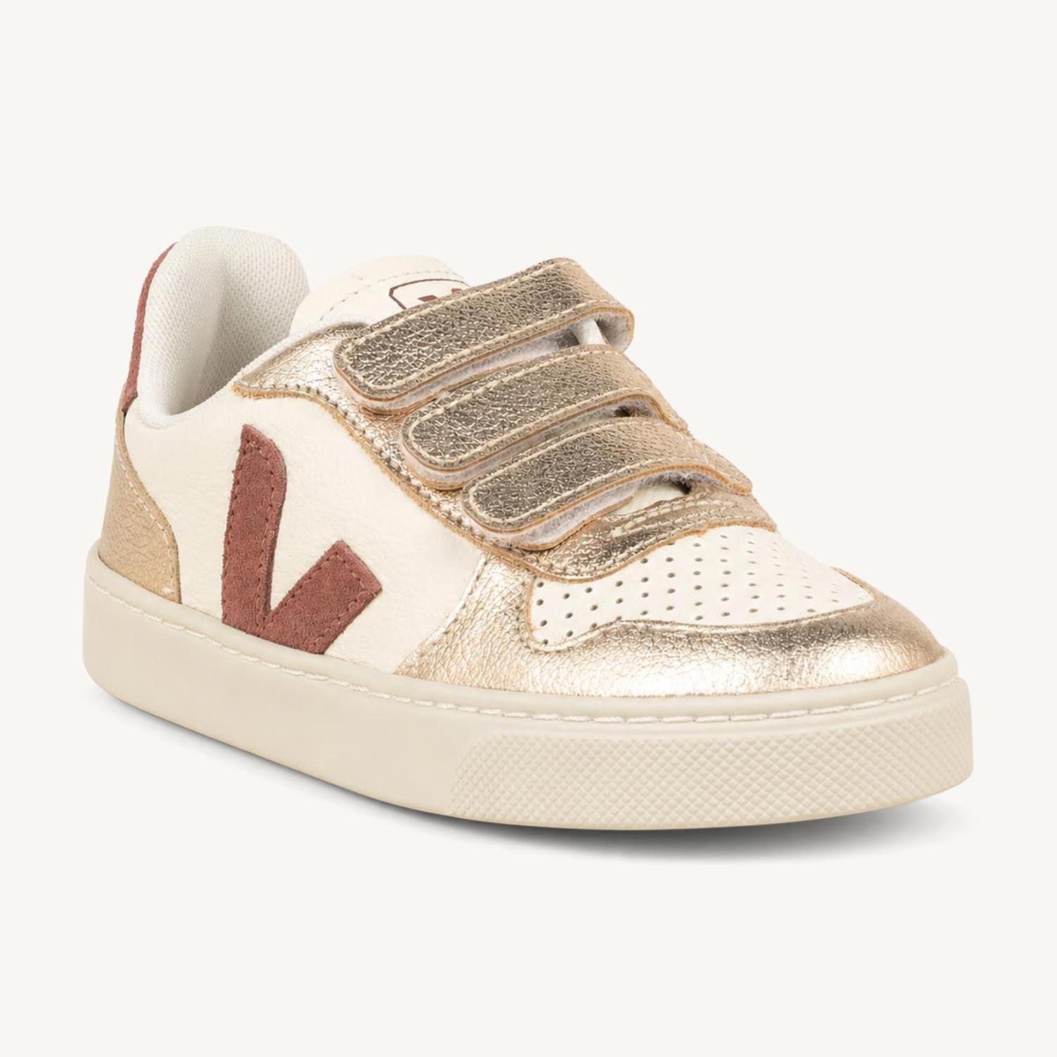 Sneakers Enfant VEJA SMALL V10 Rose