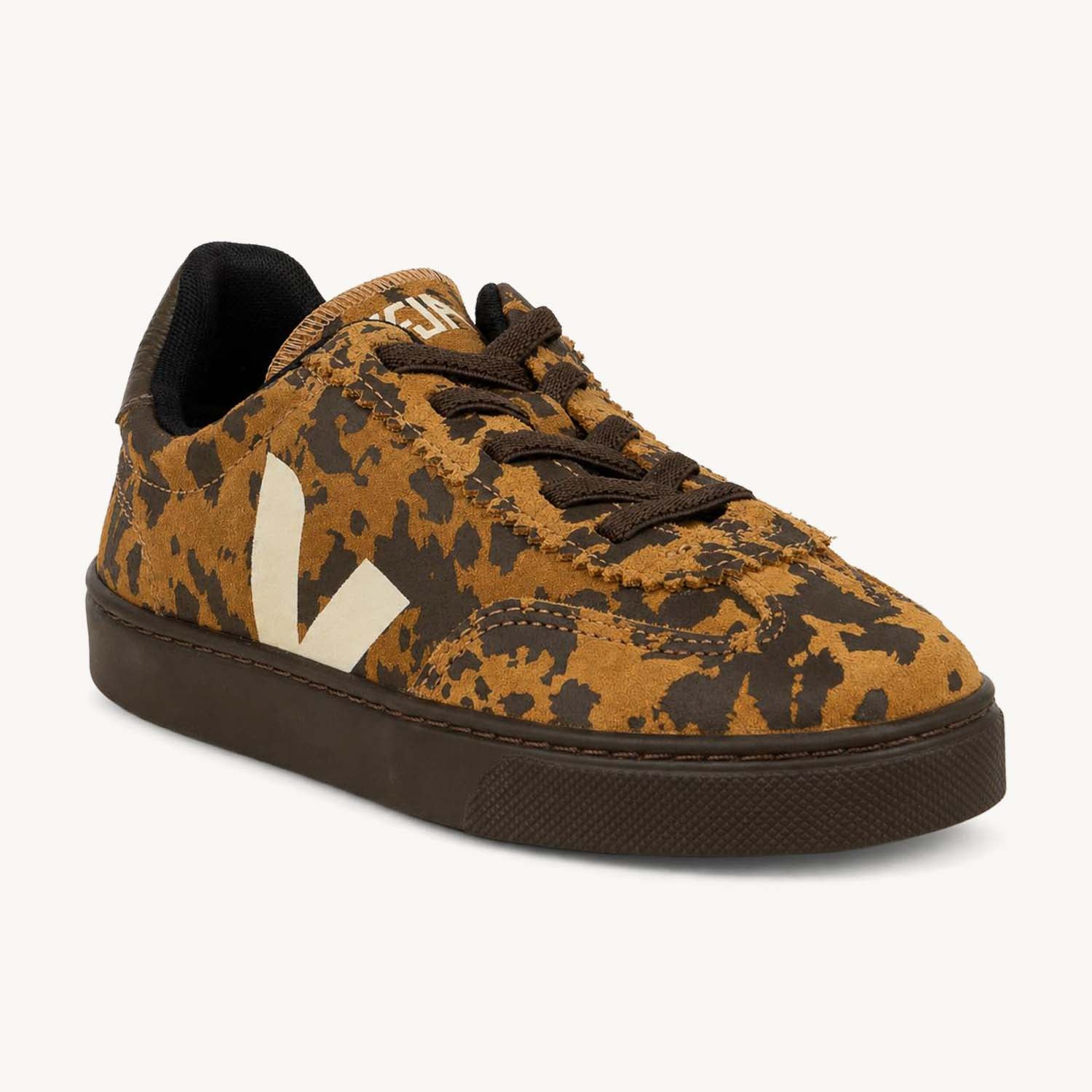 Sneakers Enfant VEJA SMALL VOLLEY Marron