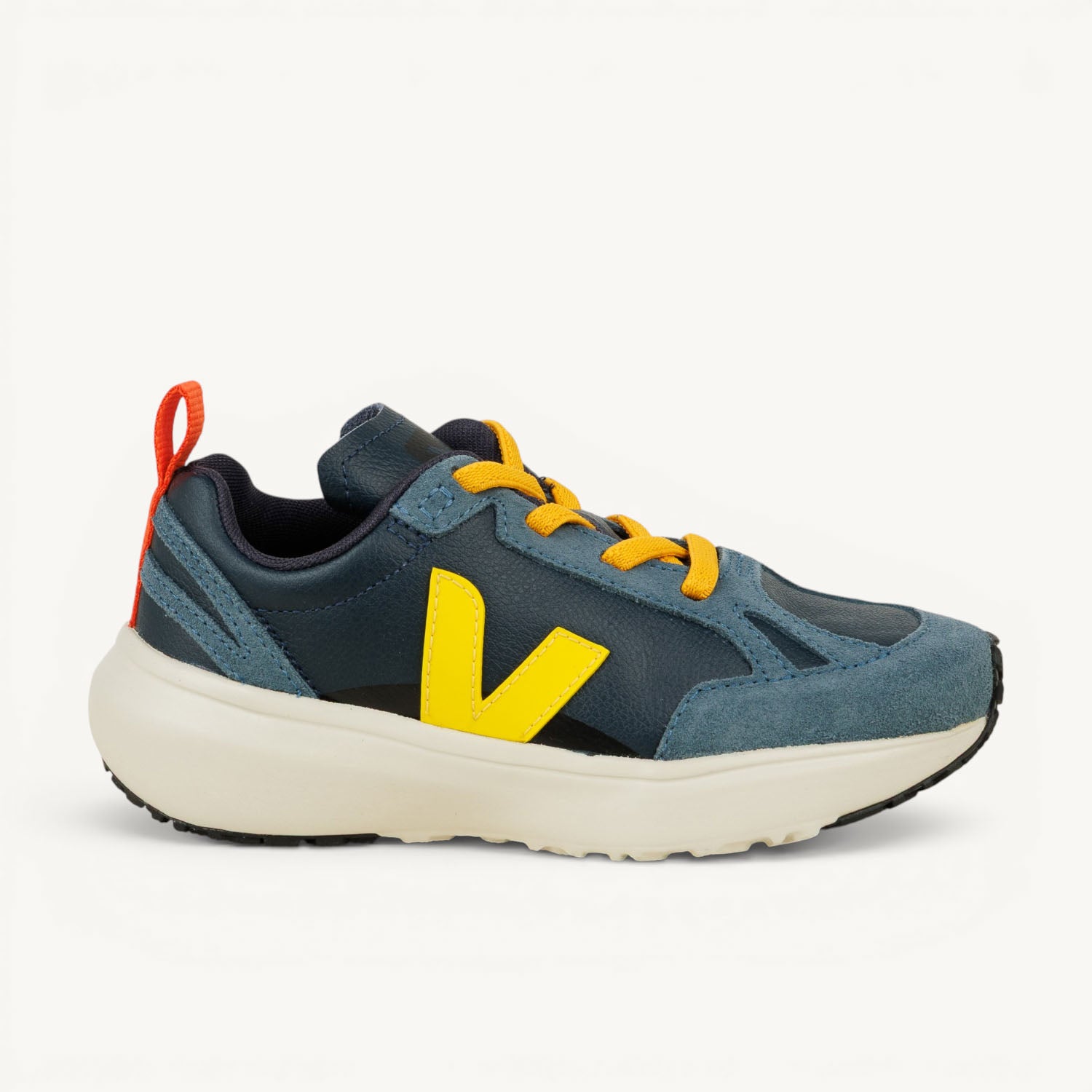 Sneakers Enfant VEJA SMALL CANARY ELASTIQUES Bleu
