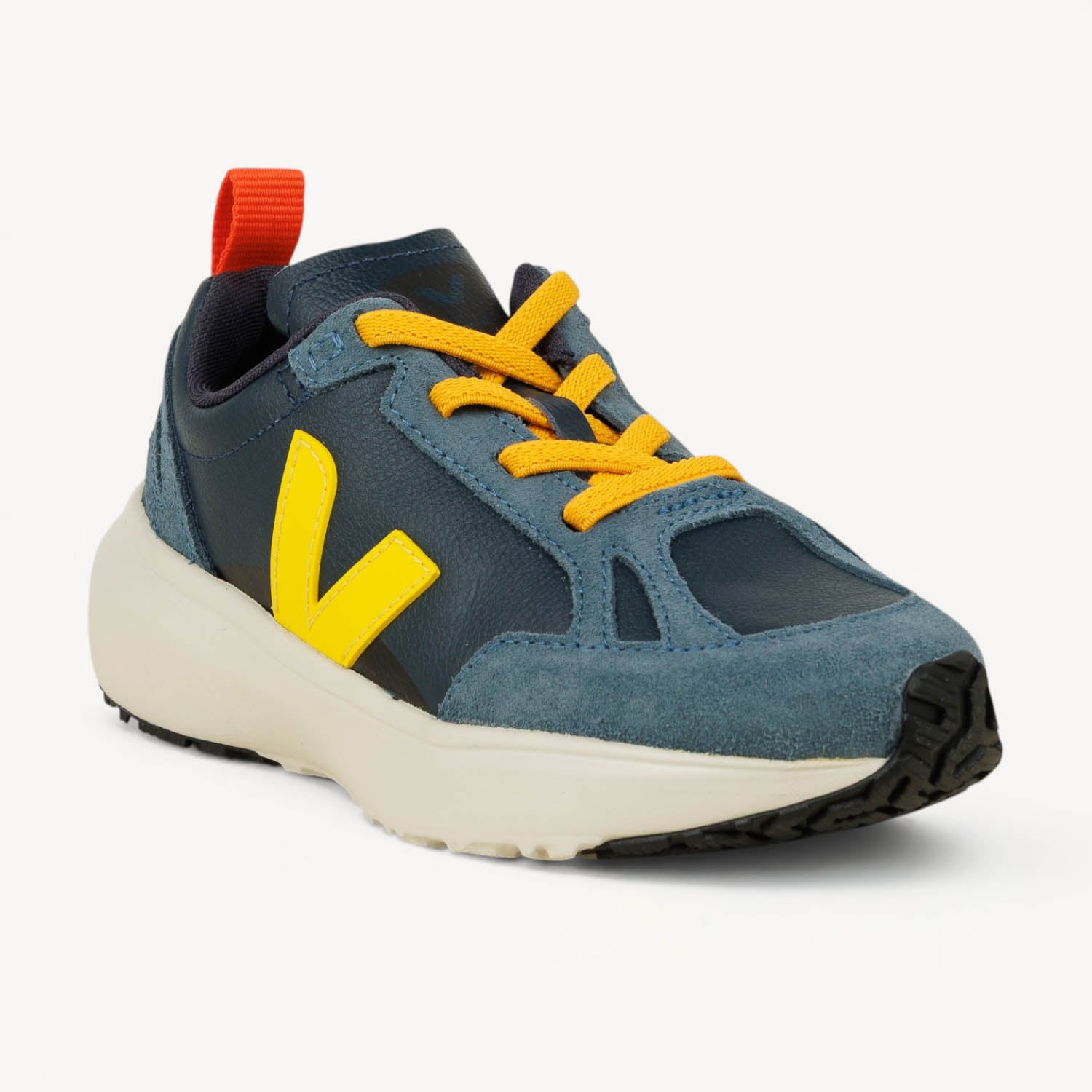Sneakers Enfant VEJA SMALL CANARY ELASTIQUES Bleu