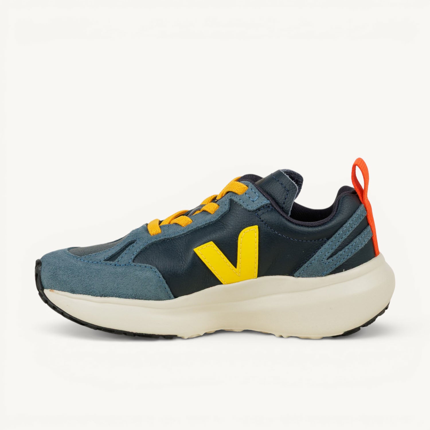 Sneakers Enfant VEJA SMALL CANARY ELASTIQUES Bleu