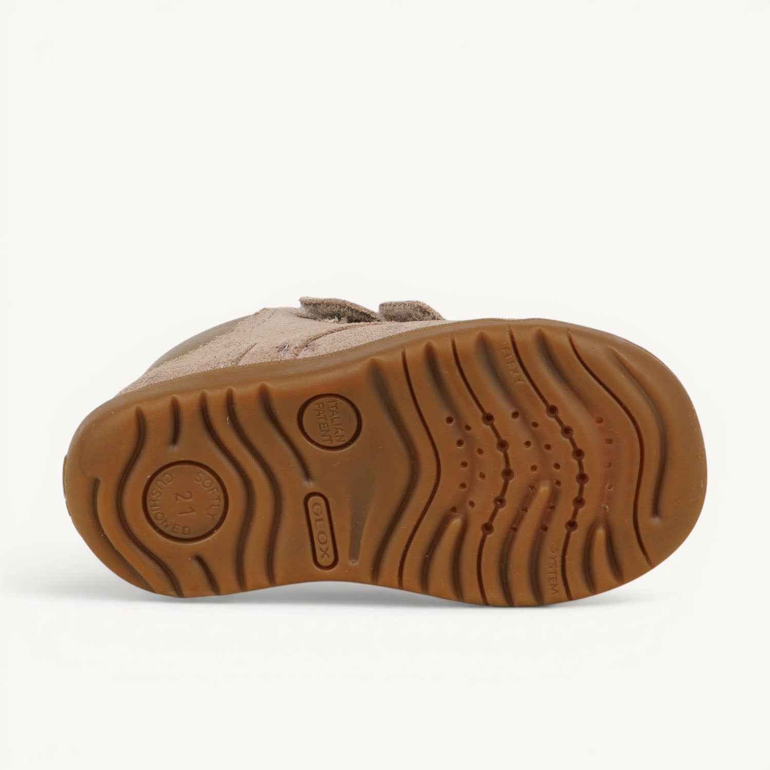 Chaussures montantes Enfant GEOX MACCHIA GIRL Bébé Beige