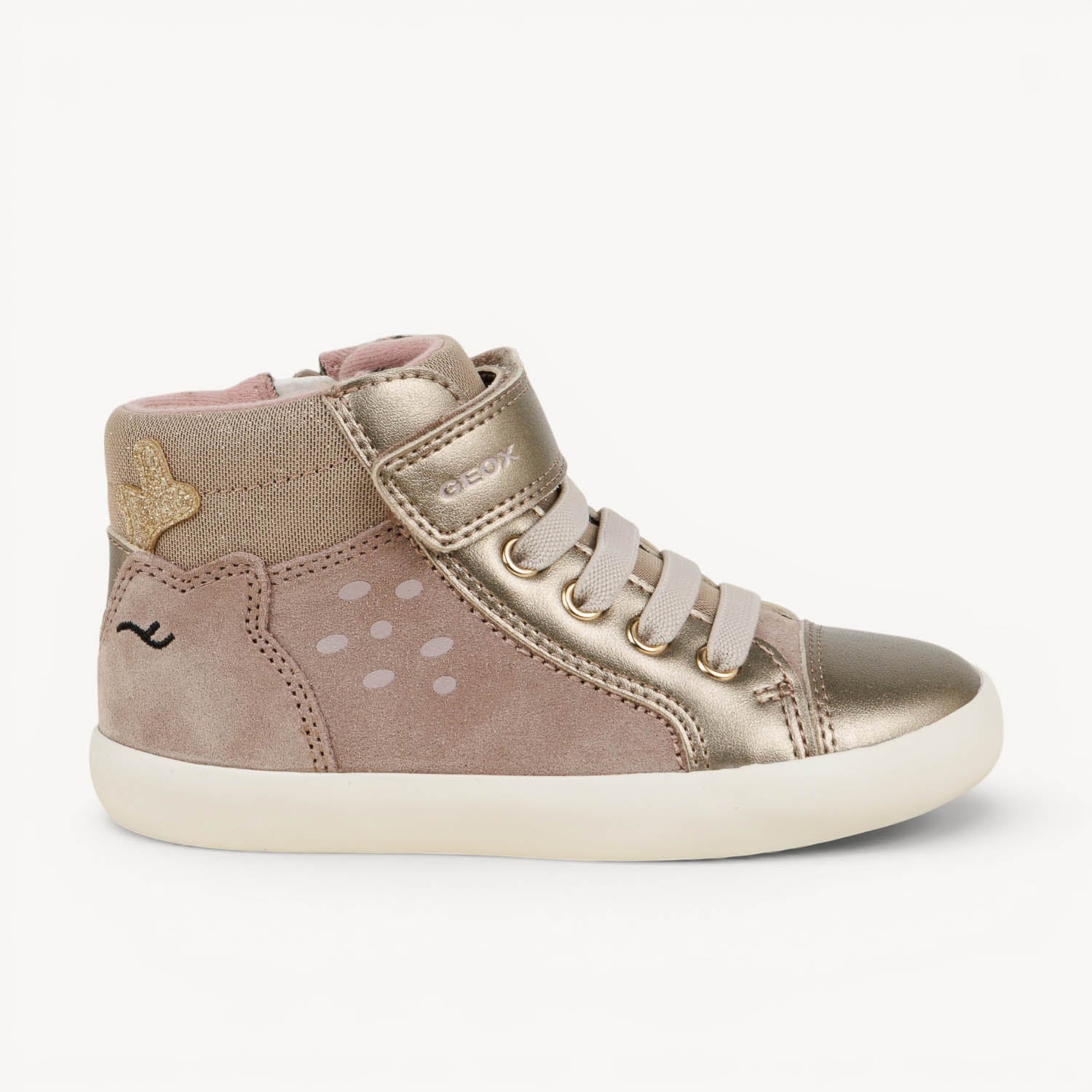 Chaussures montantes Enfant GEOX B661MA - GISLI GIRL Beige