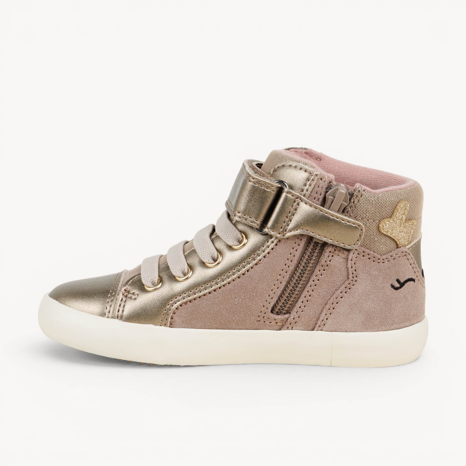 Chaussures montantes Enfant GEOX B661MA - GISLI GIRL Beige