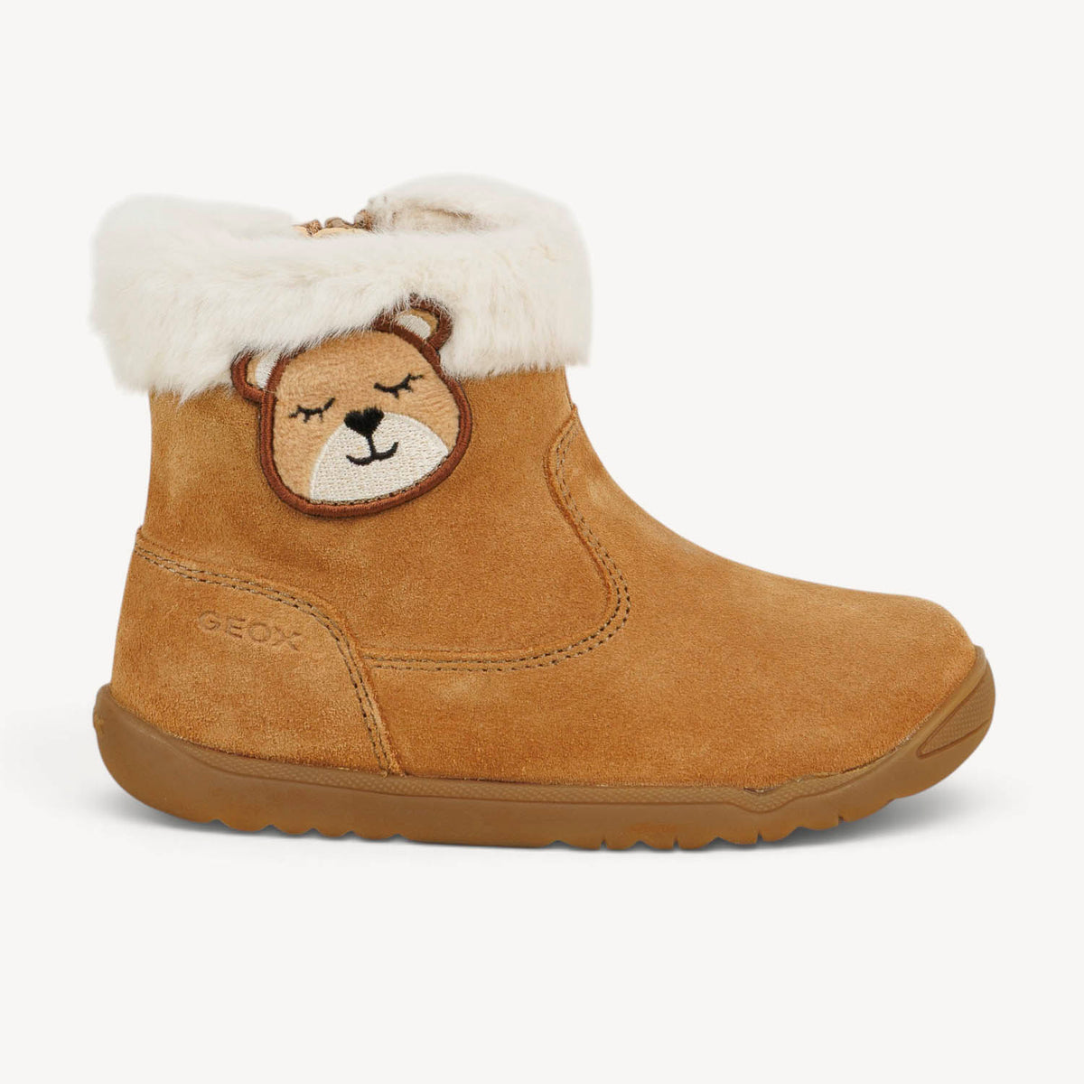 Boots et bottines Enfant GEOX MACCHIA WARM Beige