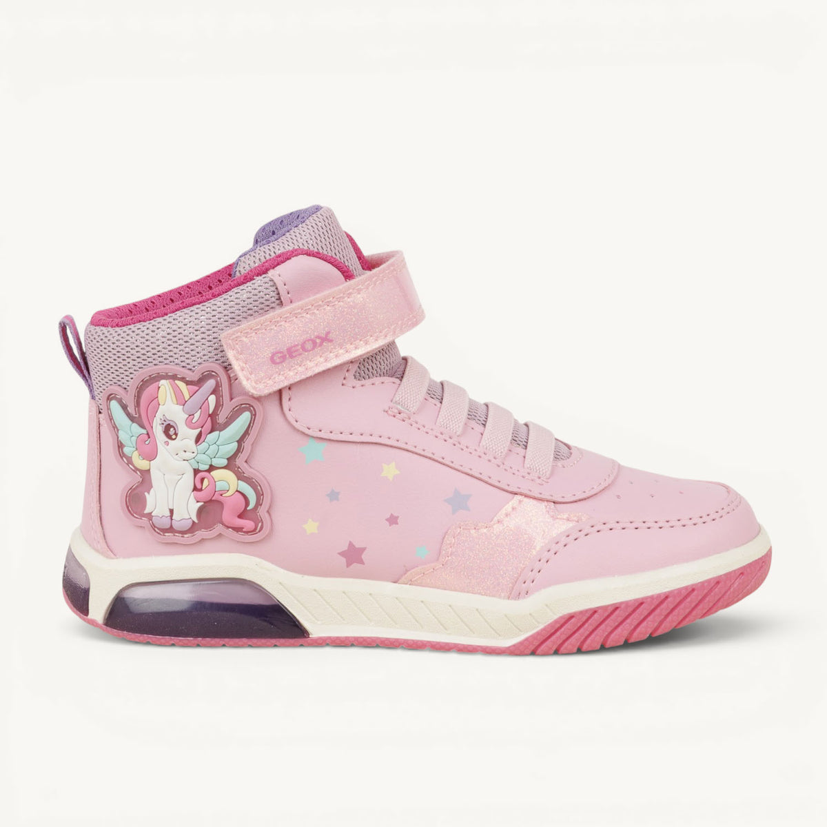 Baskets Enfant GEOX INEK GIRL Rose