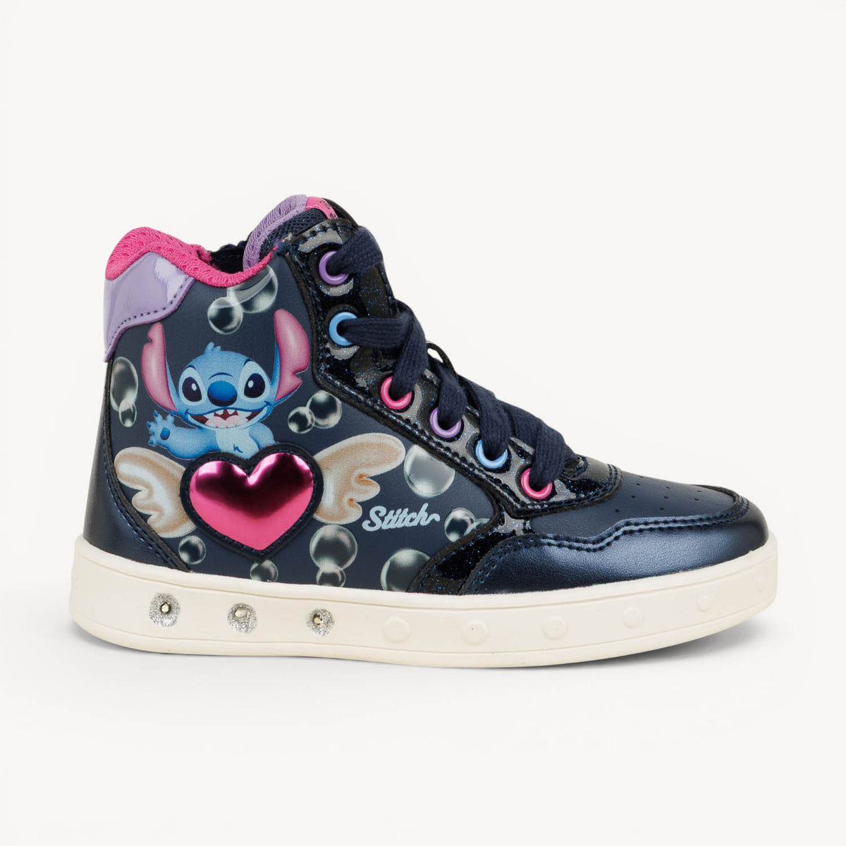 Chaussures montantes Enfant GEOX J668WE - SKYLIN GIRL Bleu