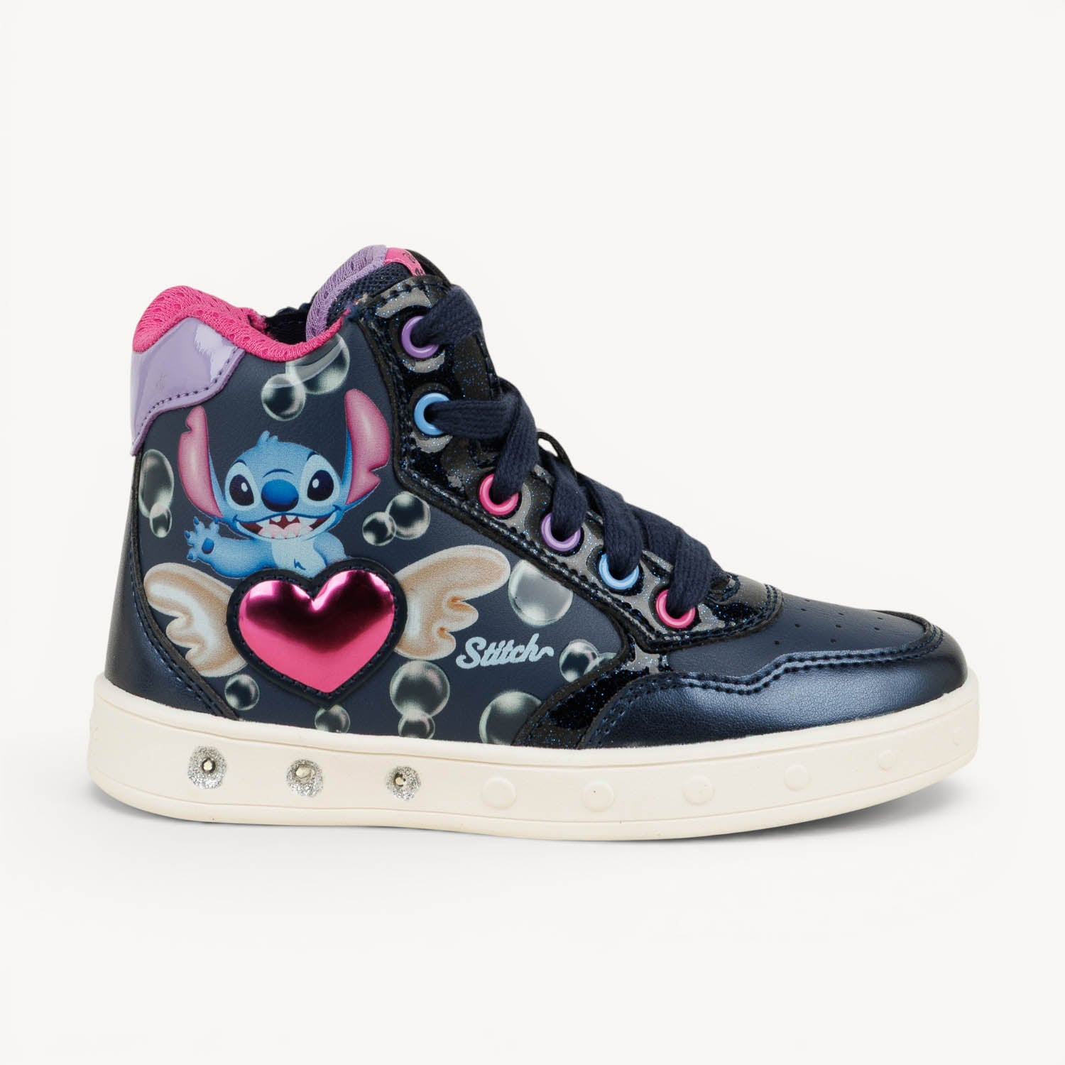 Chaussures montantes Enfant GEOX J668WE - SKYLIN GIRL Bleu