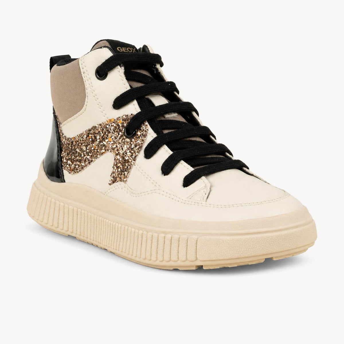Baskets Enfant GEOX LAQUINNY GIRL Blanc