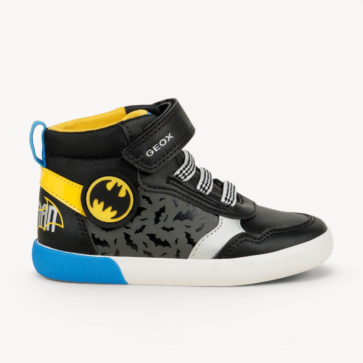 Baskets Enfant GEOX GISLI BOY BATMAN Noir