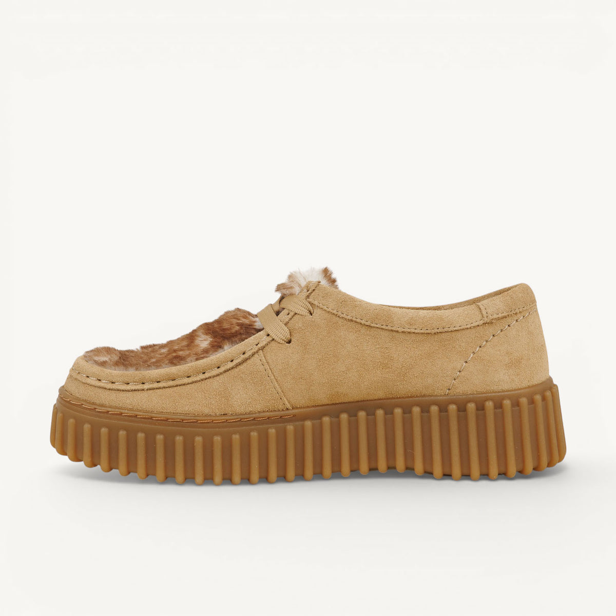 Derbies Femme CLARKS TORHILL BEE WARM Beige