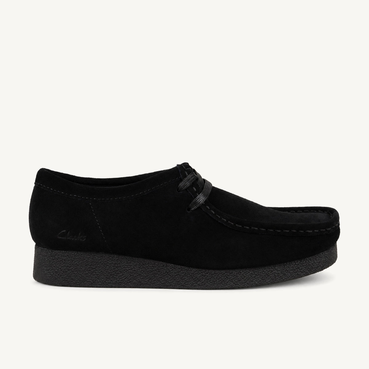 Derbies Femme CLARKS WALLABEE EVO Noir