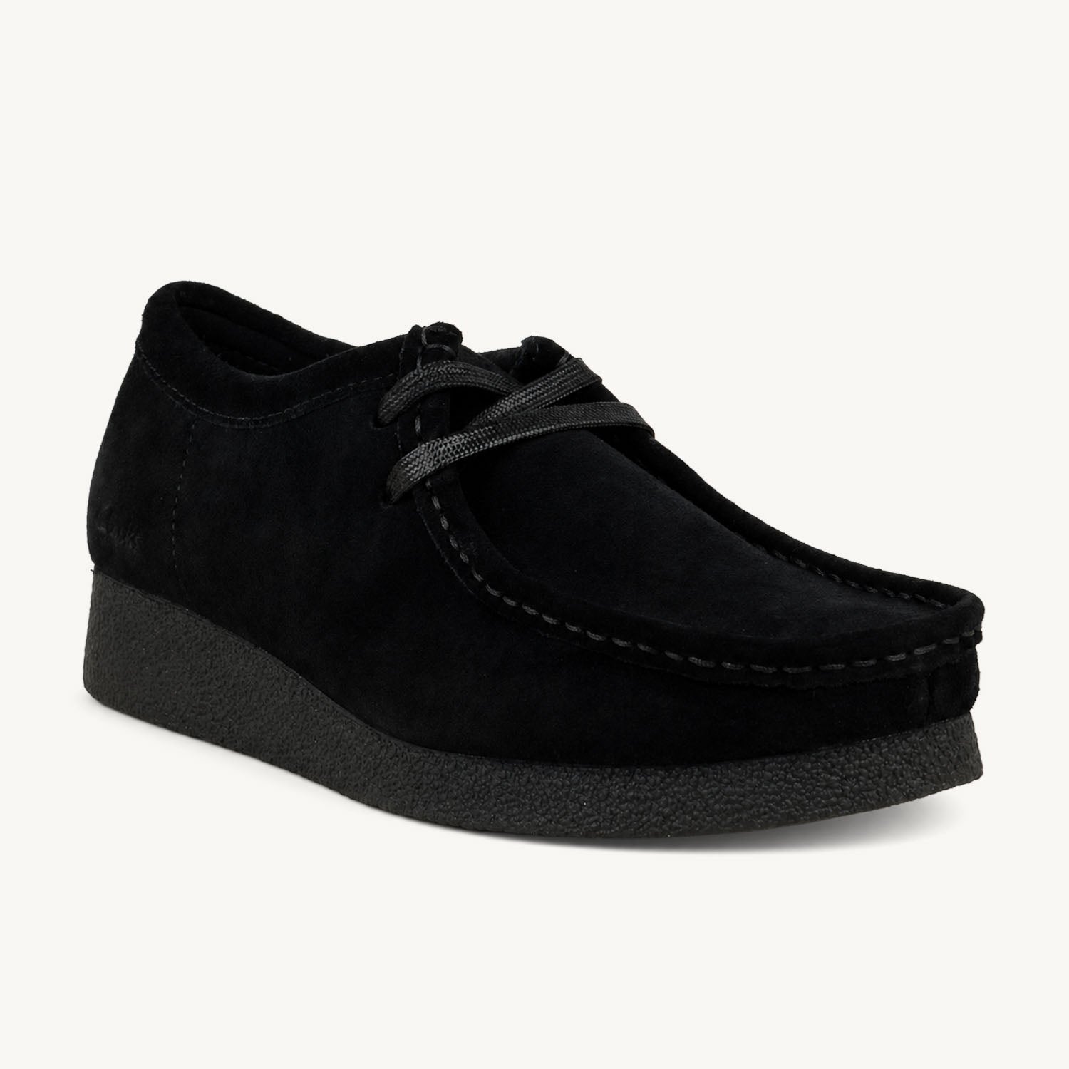 Derbies Femme CLARKS WALLABEE EVO Noir