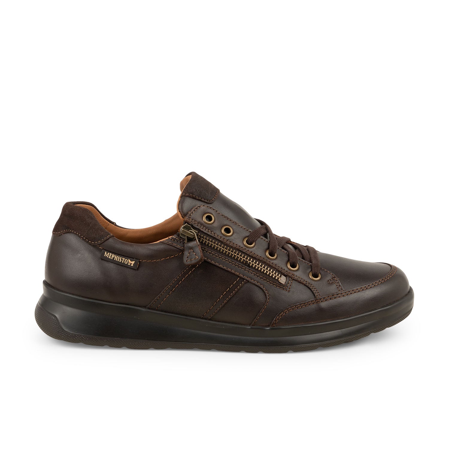 Baskets Homme MEPHISTO LISANDRO WIN Marron