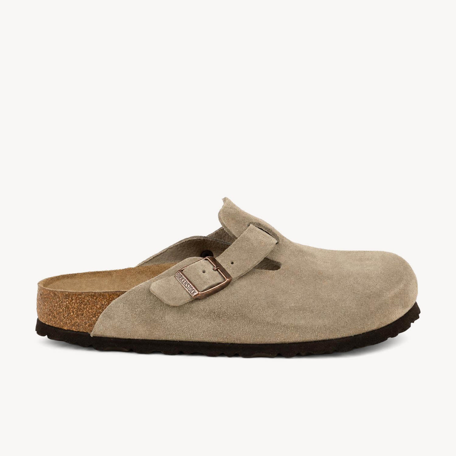 Mules Femme BIRKENSTOCK BOSTON Beige