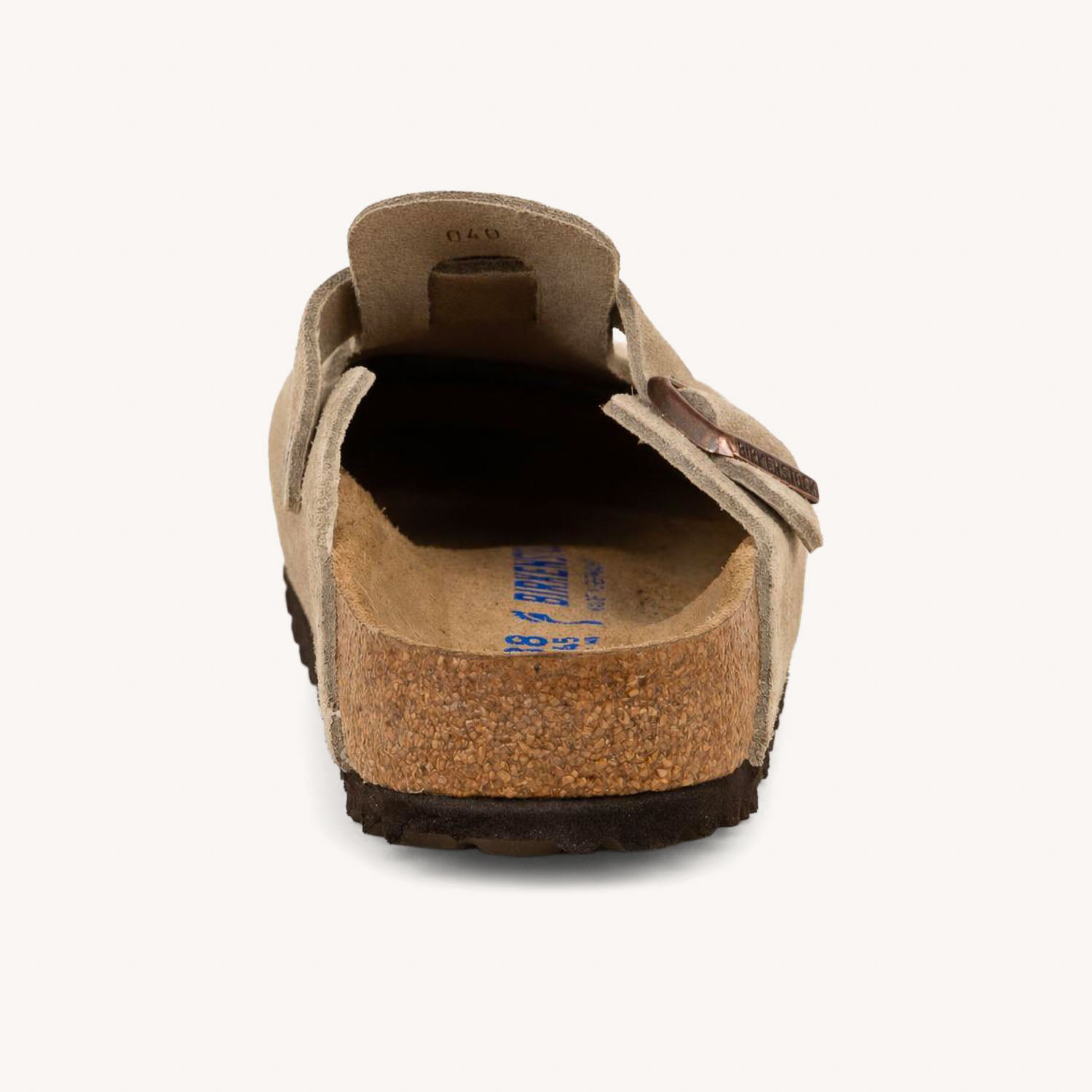 Mules Femme BIRKENSTOCK BOSTON Beige