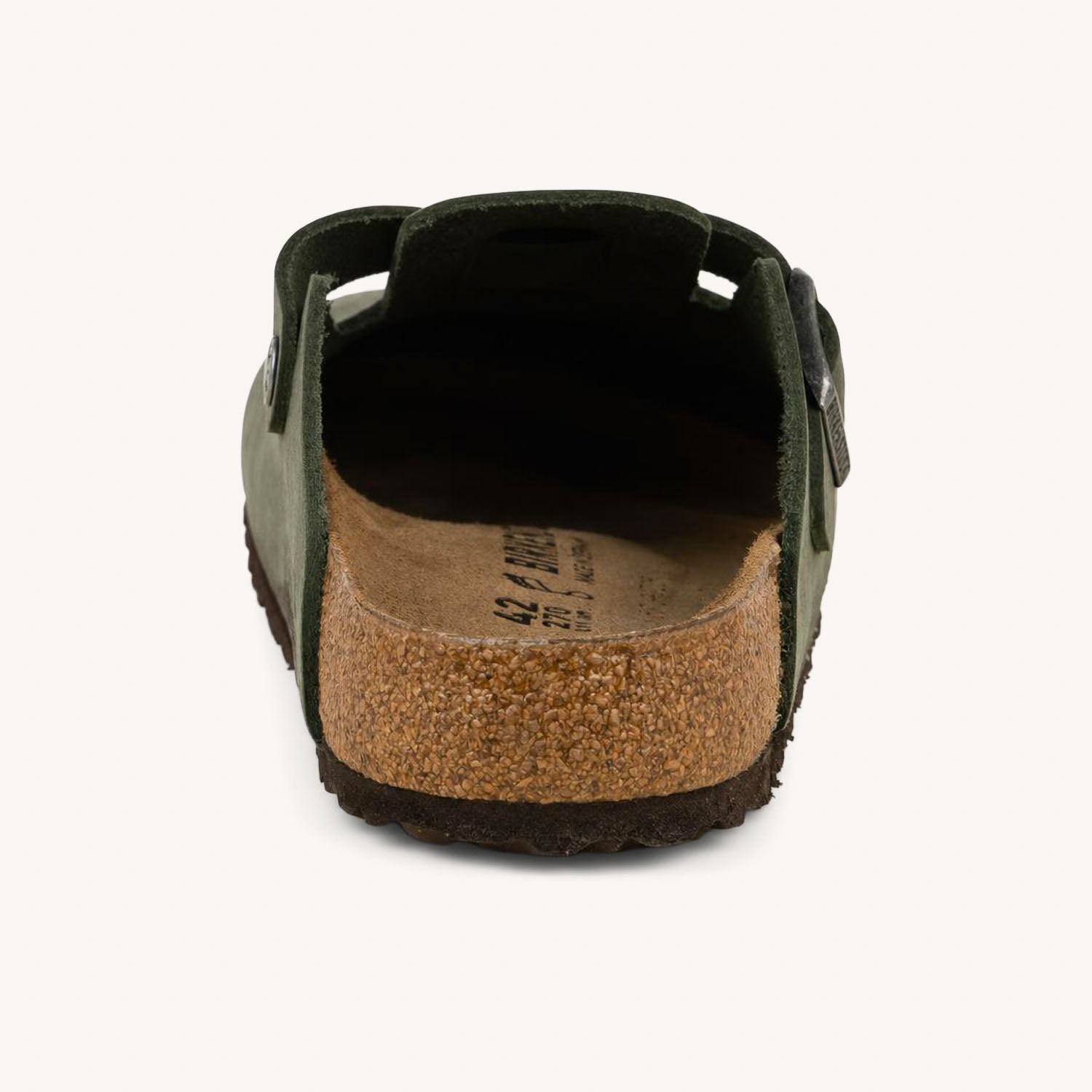 Sandales Homme BIRKENSTOCK BOSTON Vert