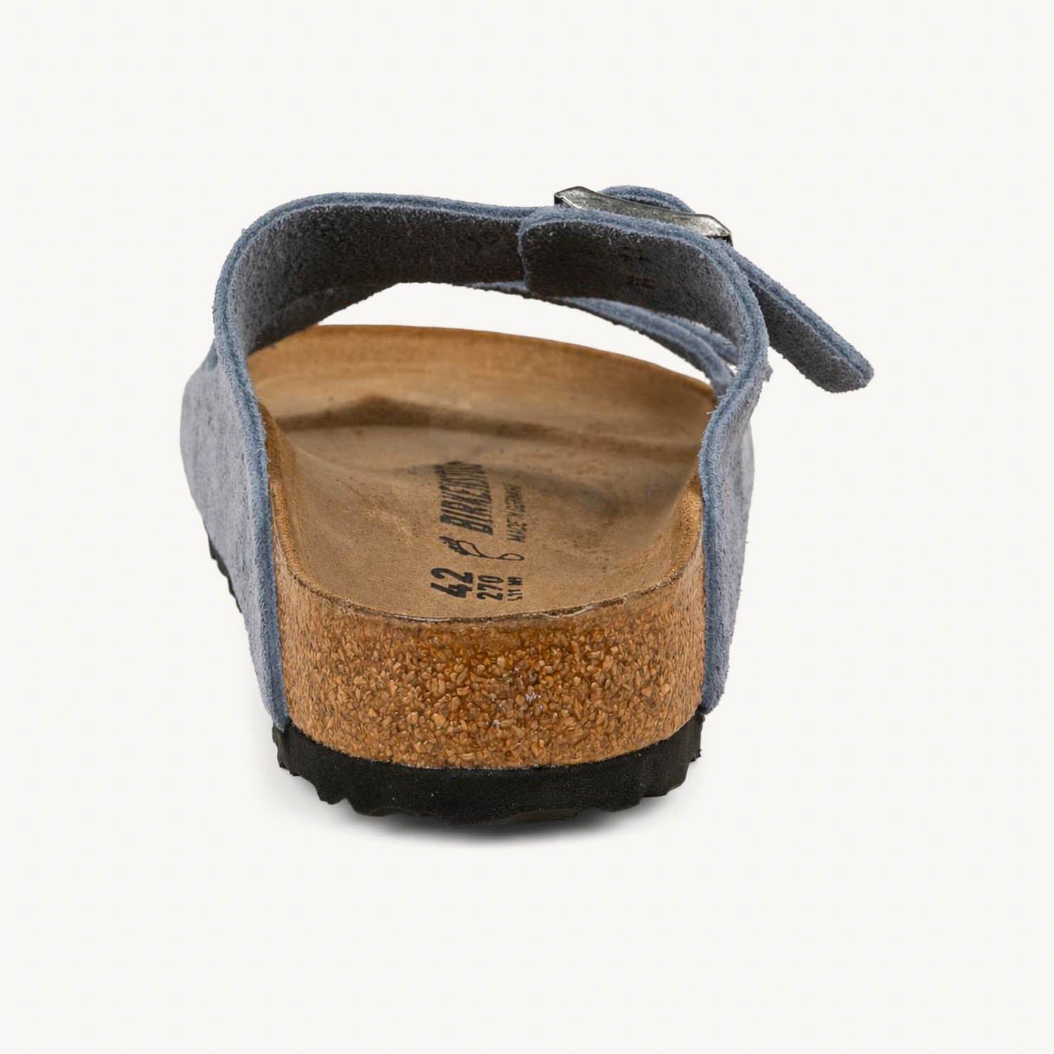 Sandales Homme BIRKENSTOCK ARIZONA SUEDE Bleu