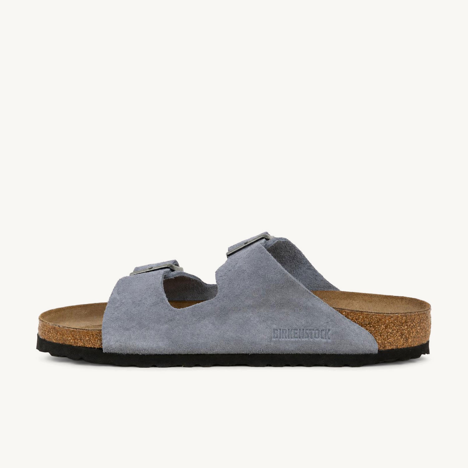 Sandales Homme BIRKENSTOCK ARIZONA SUEDE Bleu