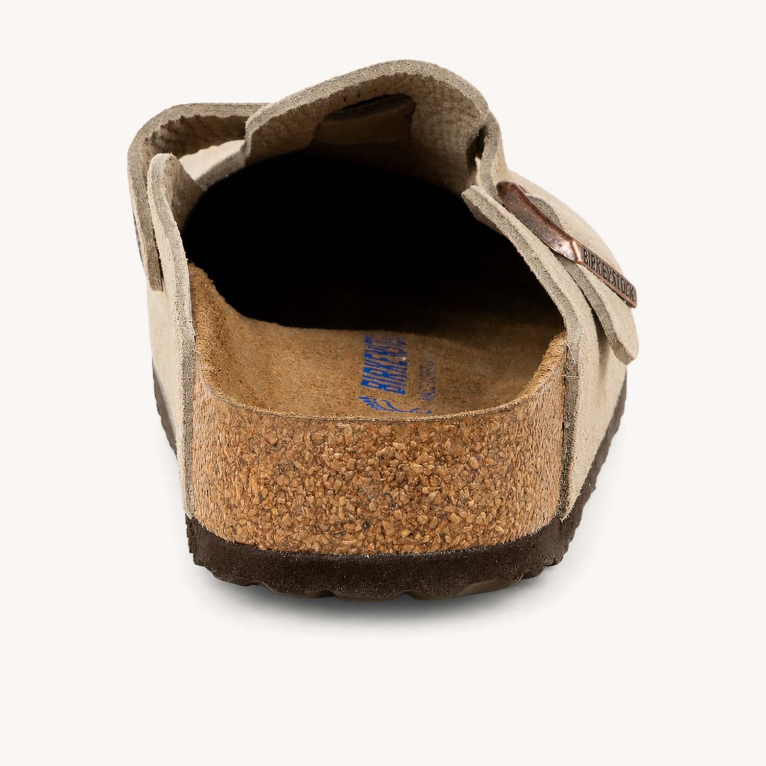 Sandales Homme BIRKENSTOCK BOSTON SUEDE Beige