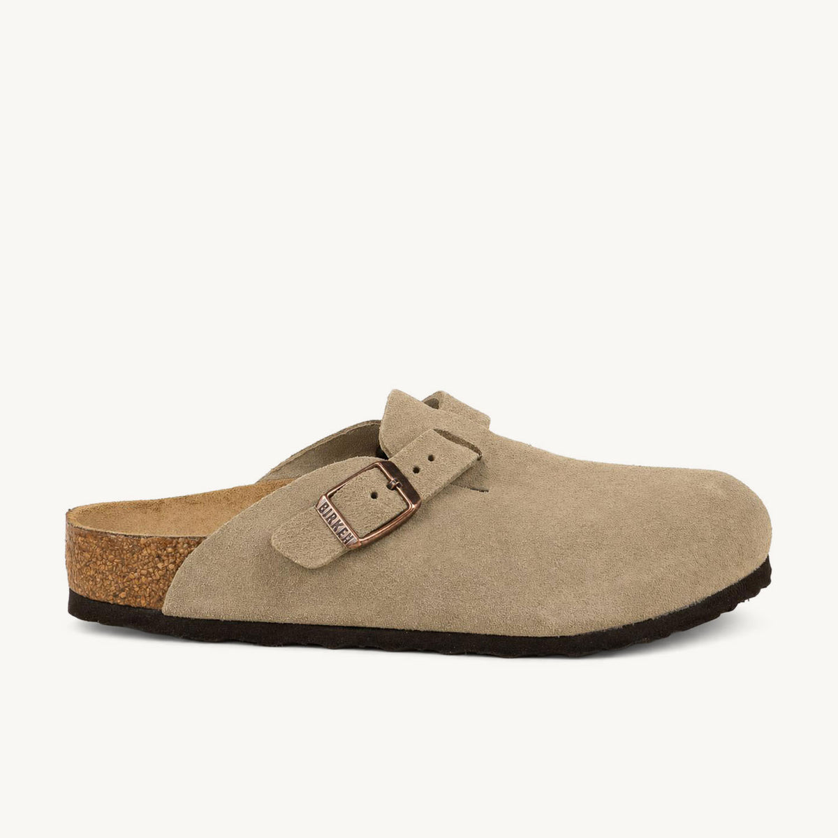 Sandales Enfant BIRKENSTOCK BOSTON SUEDE Beige