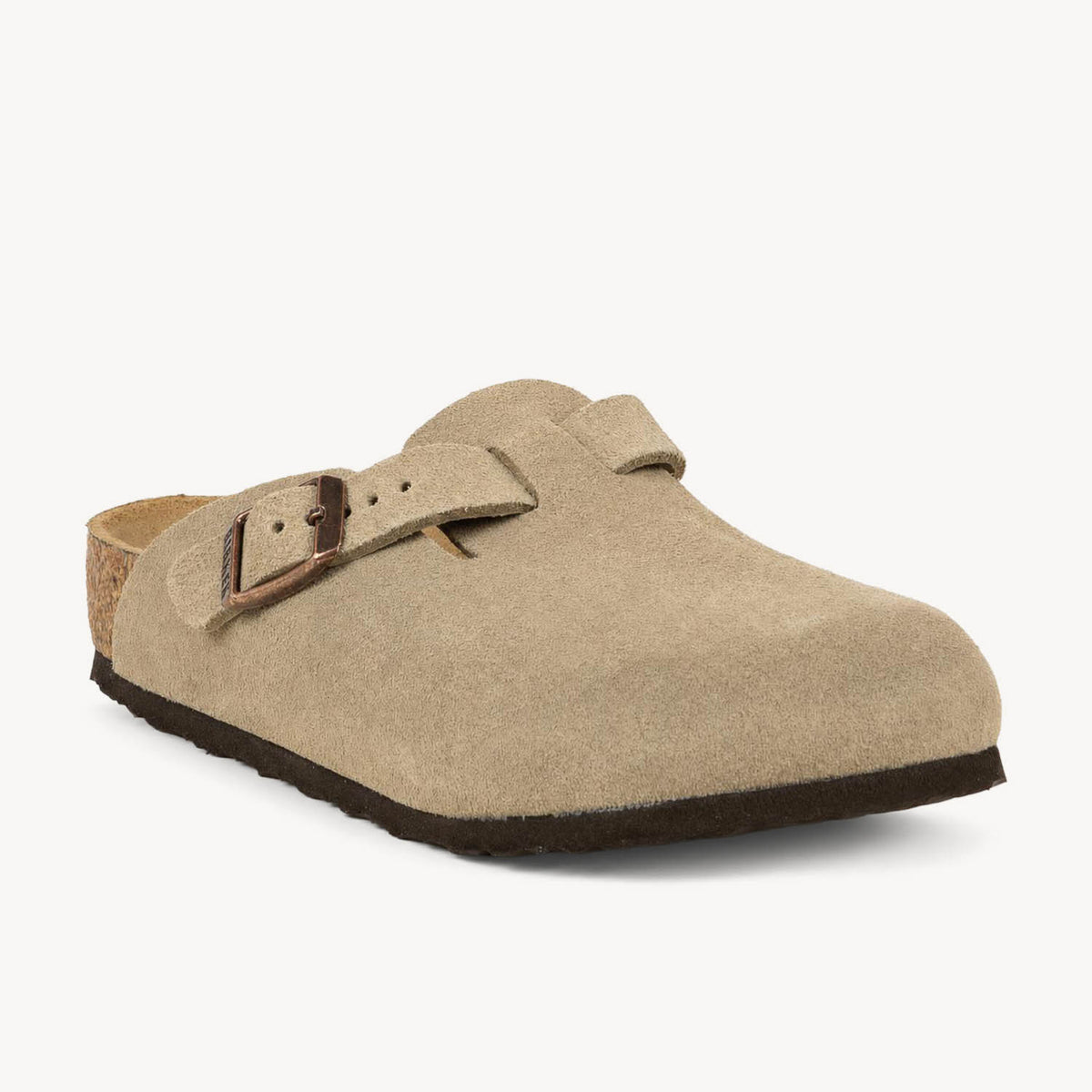 Sandales Enfant BIRKENSTOCK BOSTON SUEDE Beige
