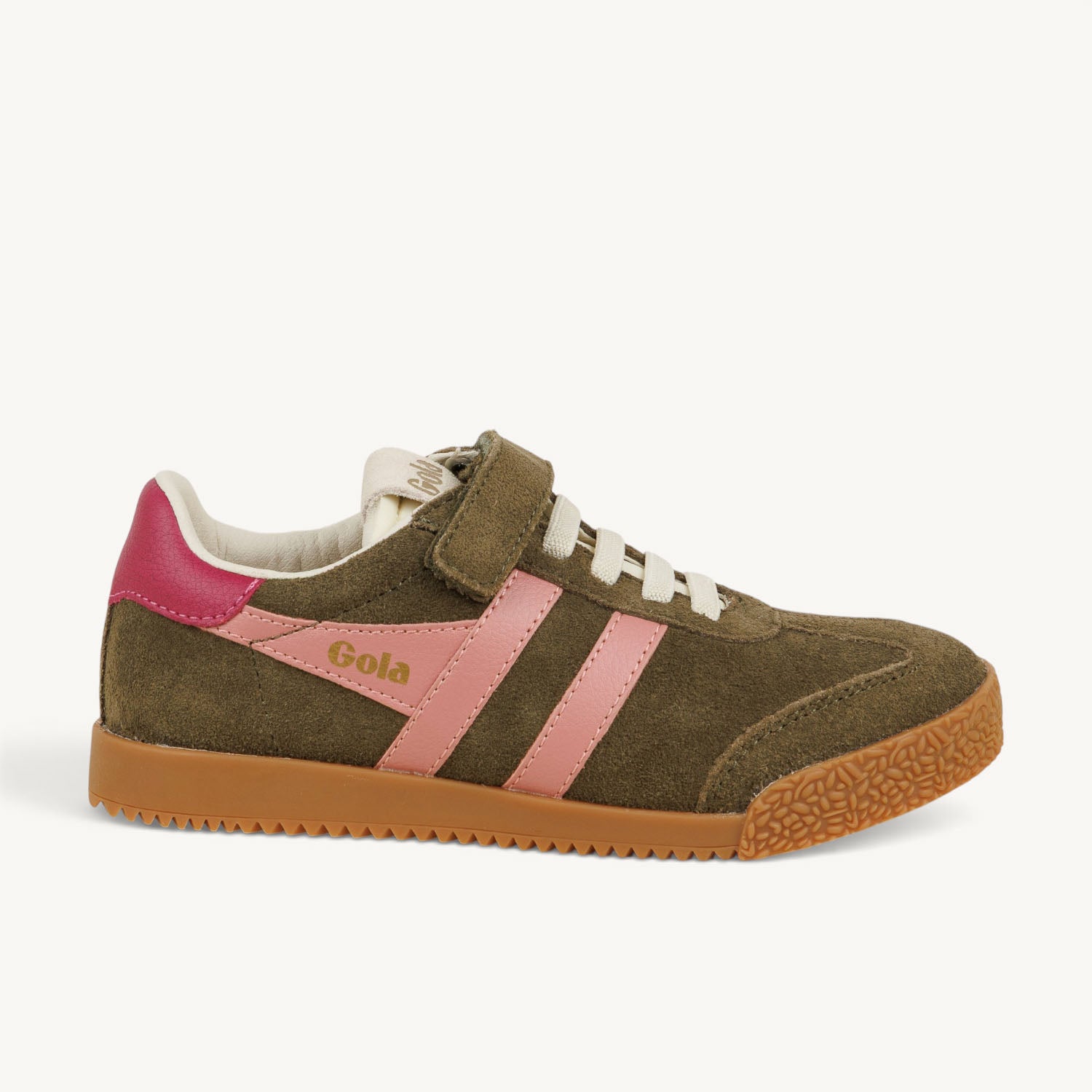 Sneakers Enfant GOLA ELAN STRAP Kaki