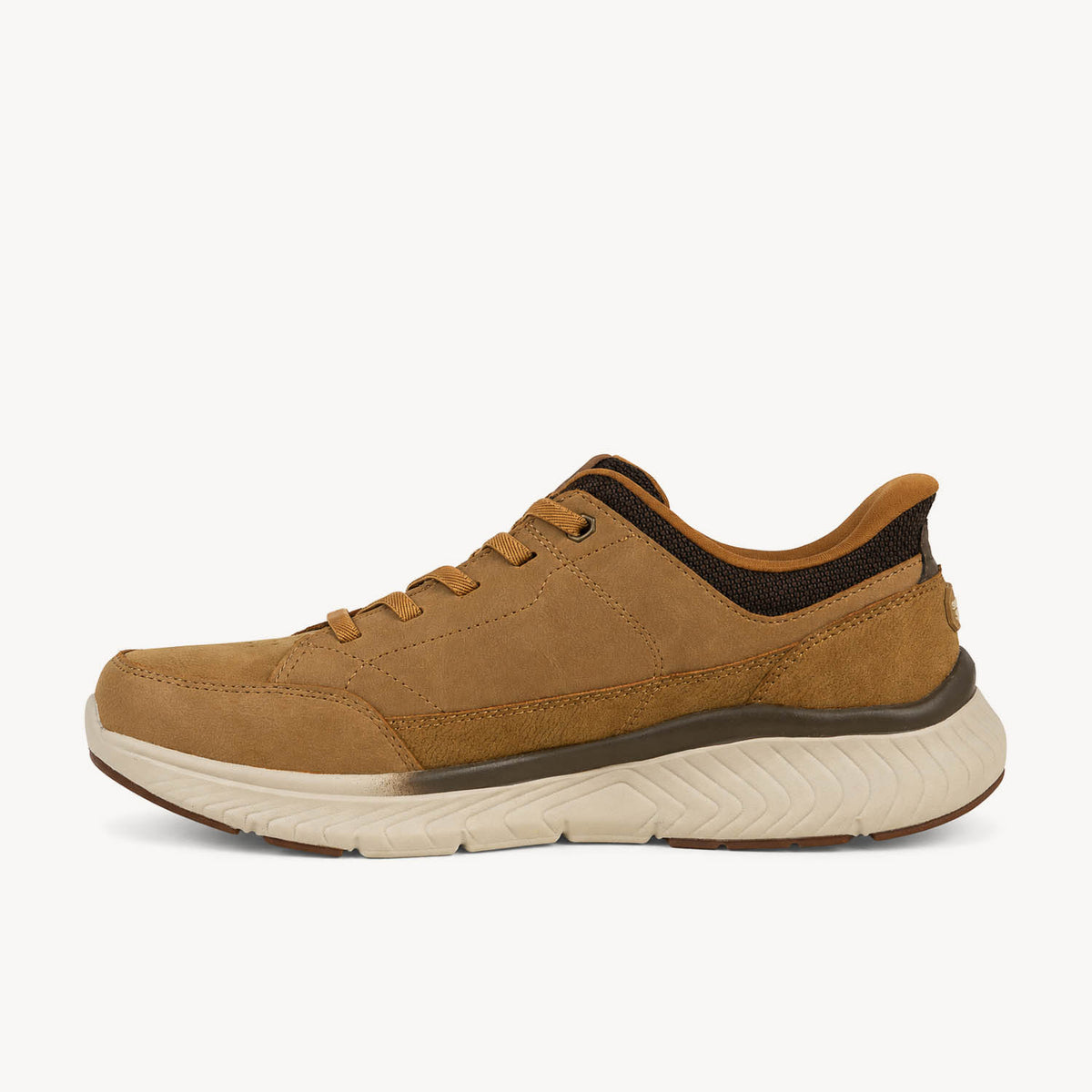 Baskets Homme SKECHERS ARCH FIT CROSSER SLIP INS Camel