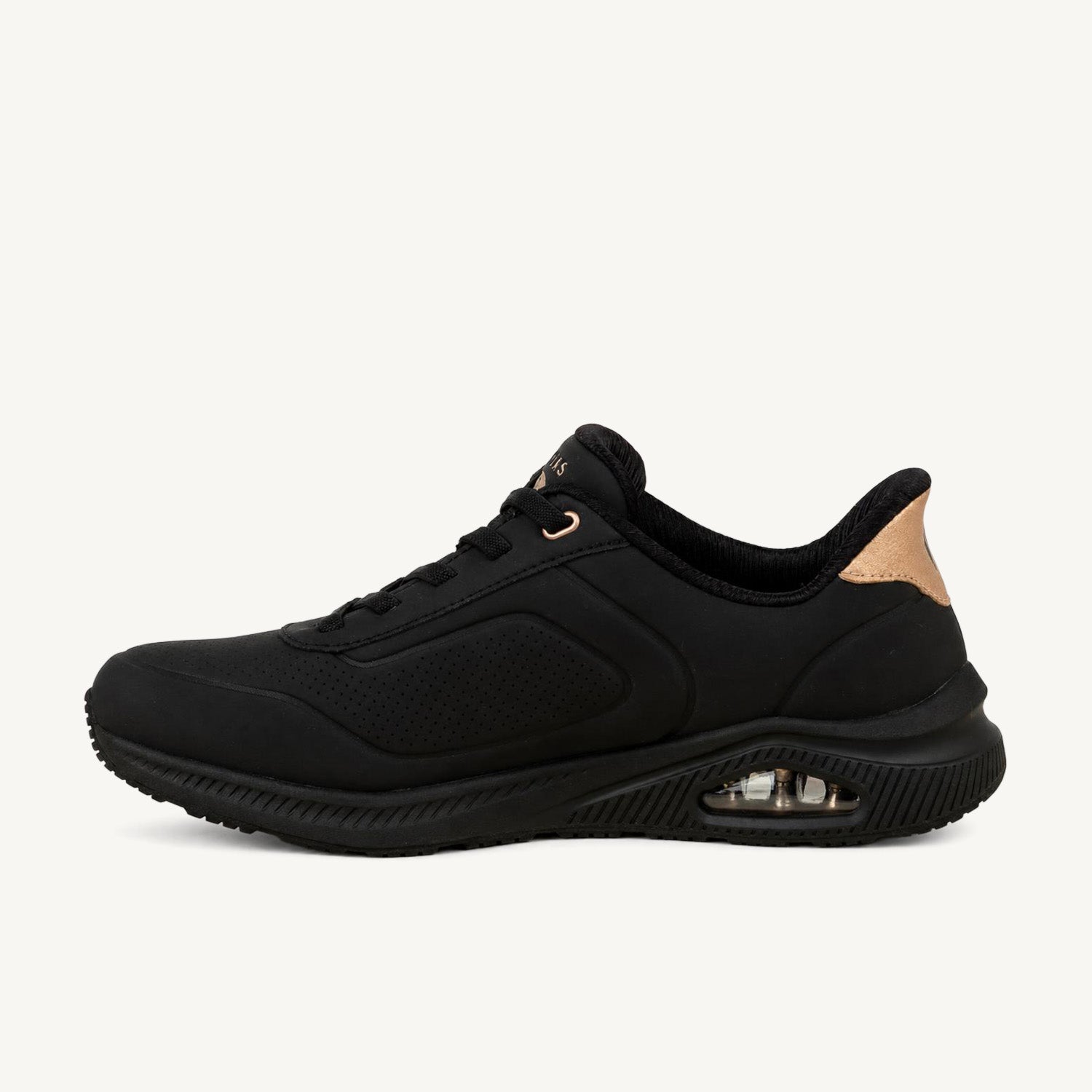 Sneakers Femme SKECHERS ARCH FIT UNO SLIP INS Noir