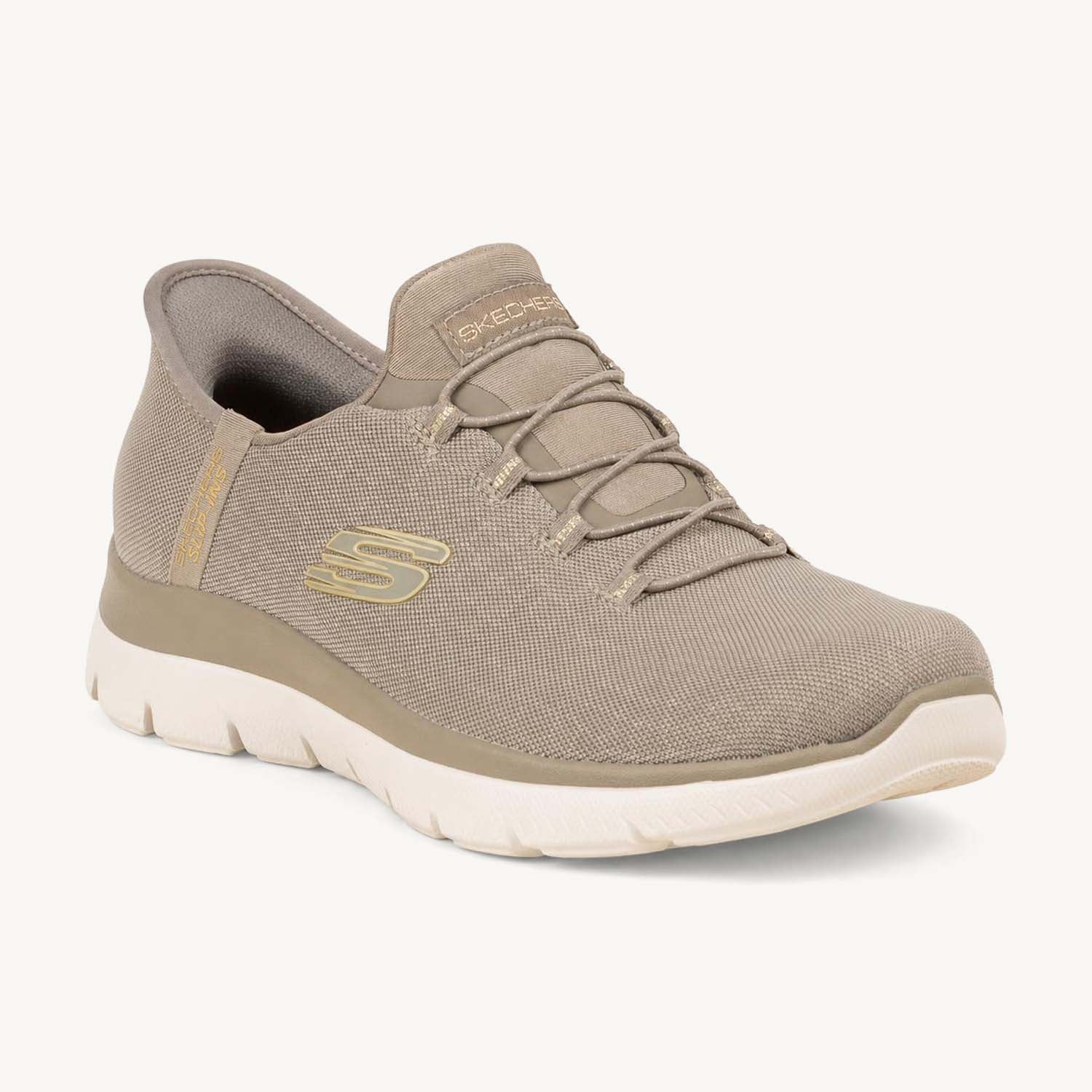 Sneakers Femme SKECHERS SUMMITS SLIP INS Beige