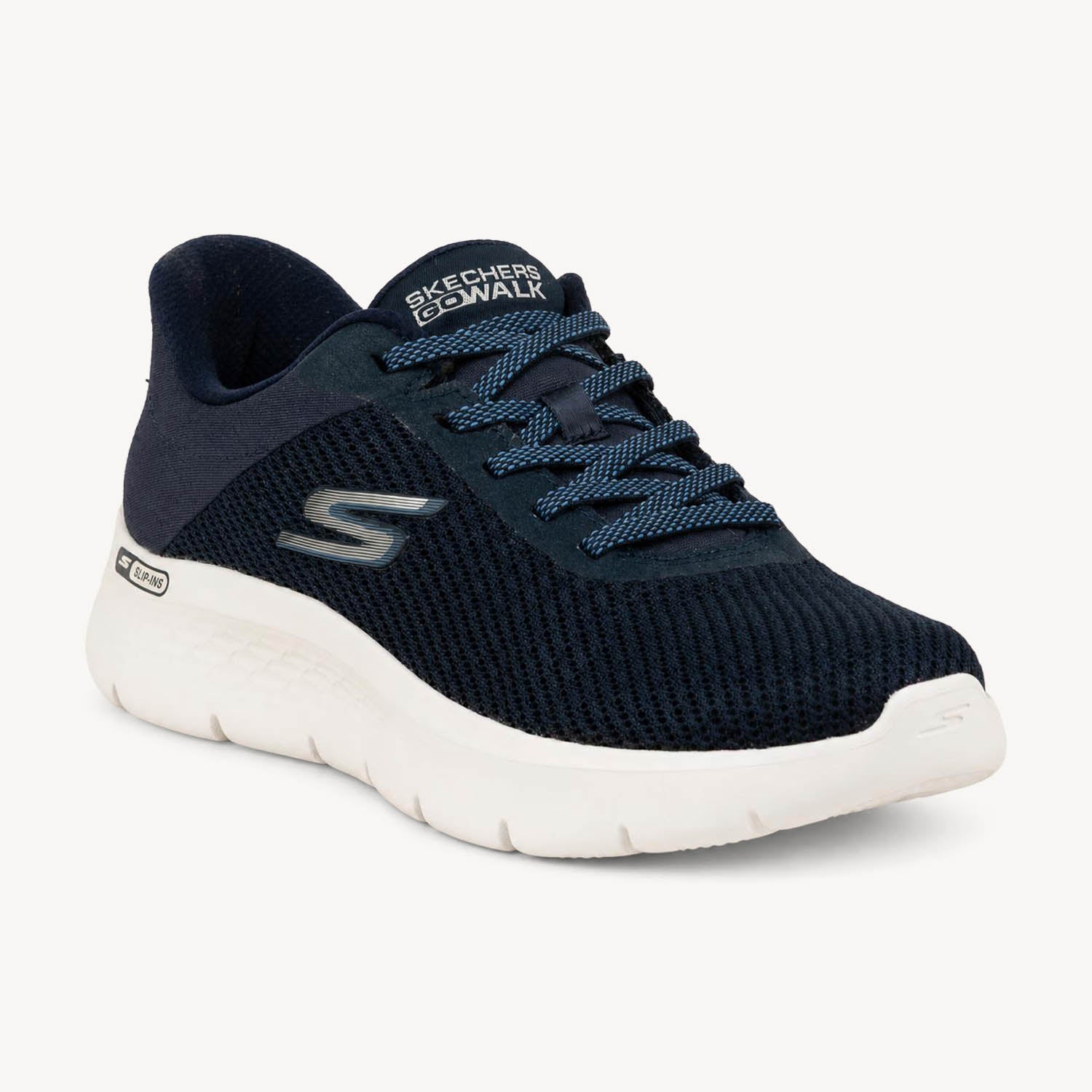 Sneakers Femme SKECHERS GO WALK SLIP INS Bleu