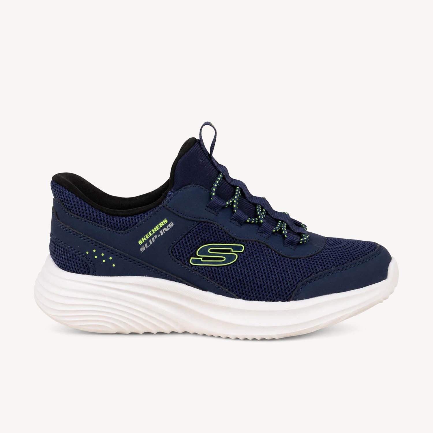 Baskets Enfant SKECHERS BOUNDER PRO SLIP INS Bleu
